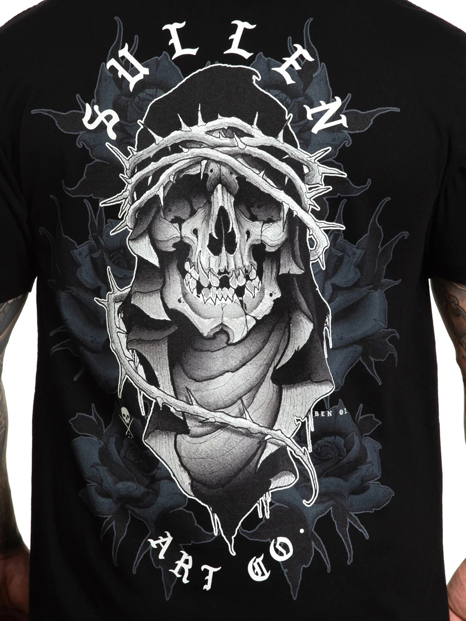 Sullen Men's Sepia Reaper Short Sleeve Premium Tee