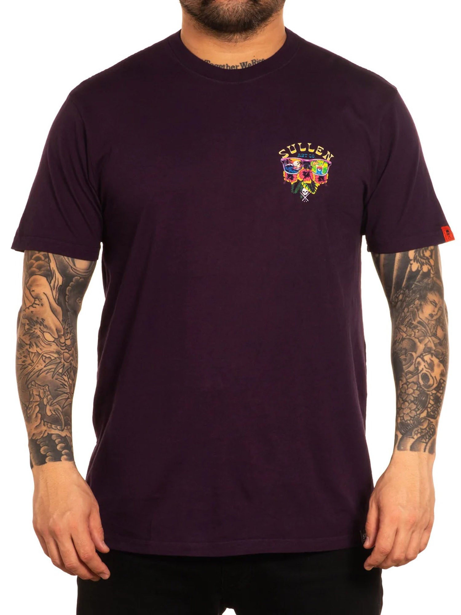 Sullen Men's Tropical Visions Short Sleeve Premium T-shirt
