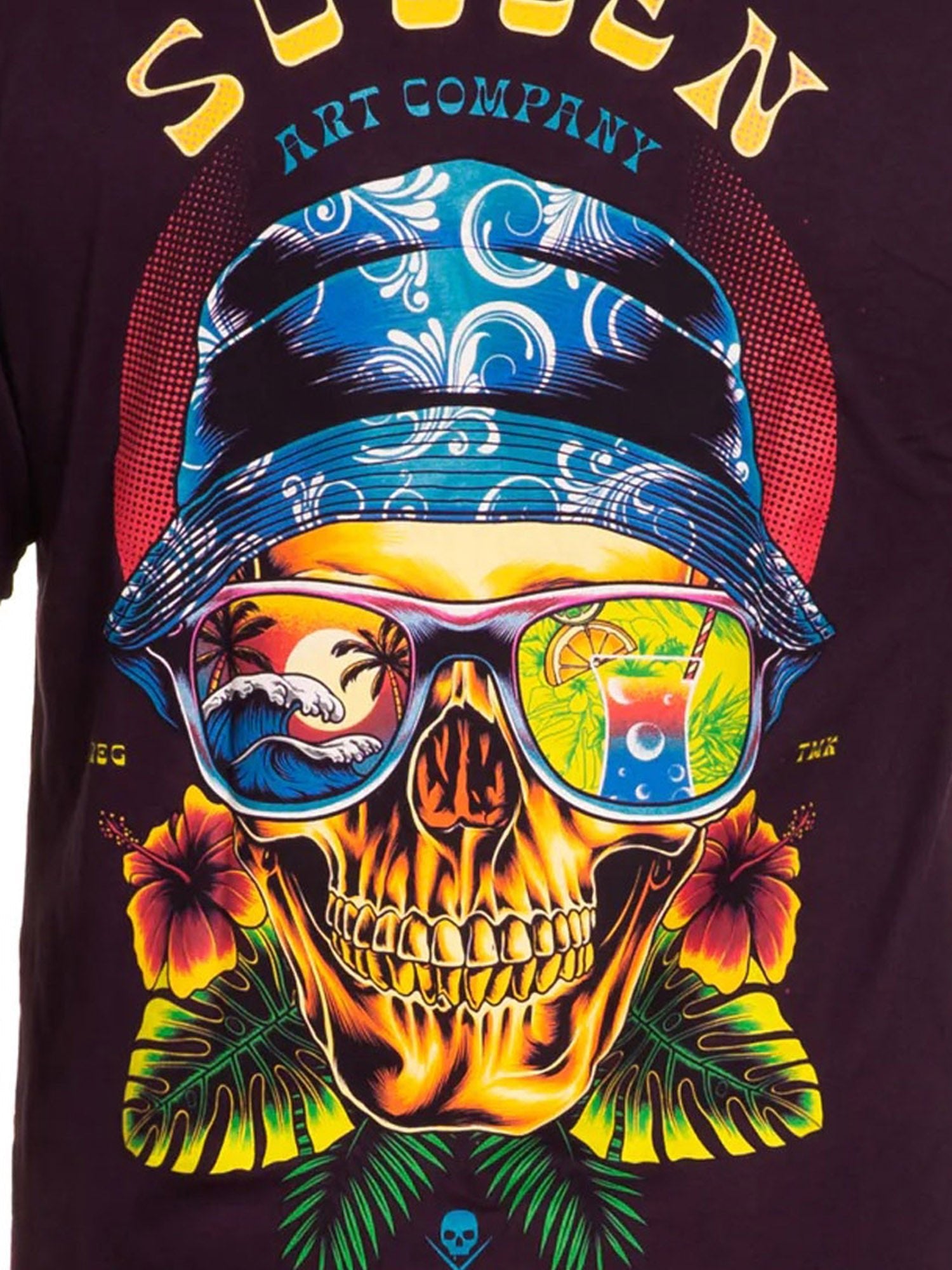 Sullen Men's Tropical Visions Short Sleeve Premium T-shirt by Sullen