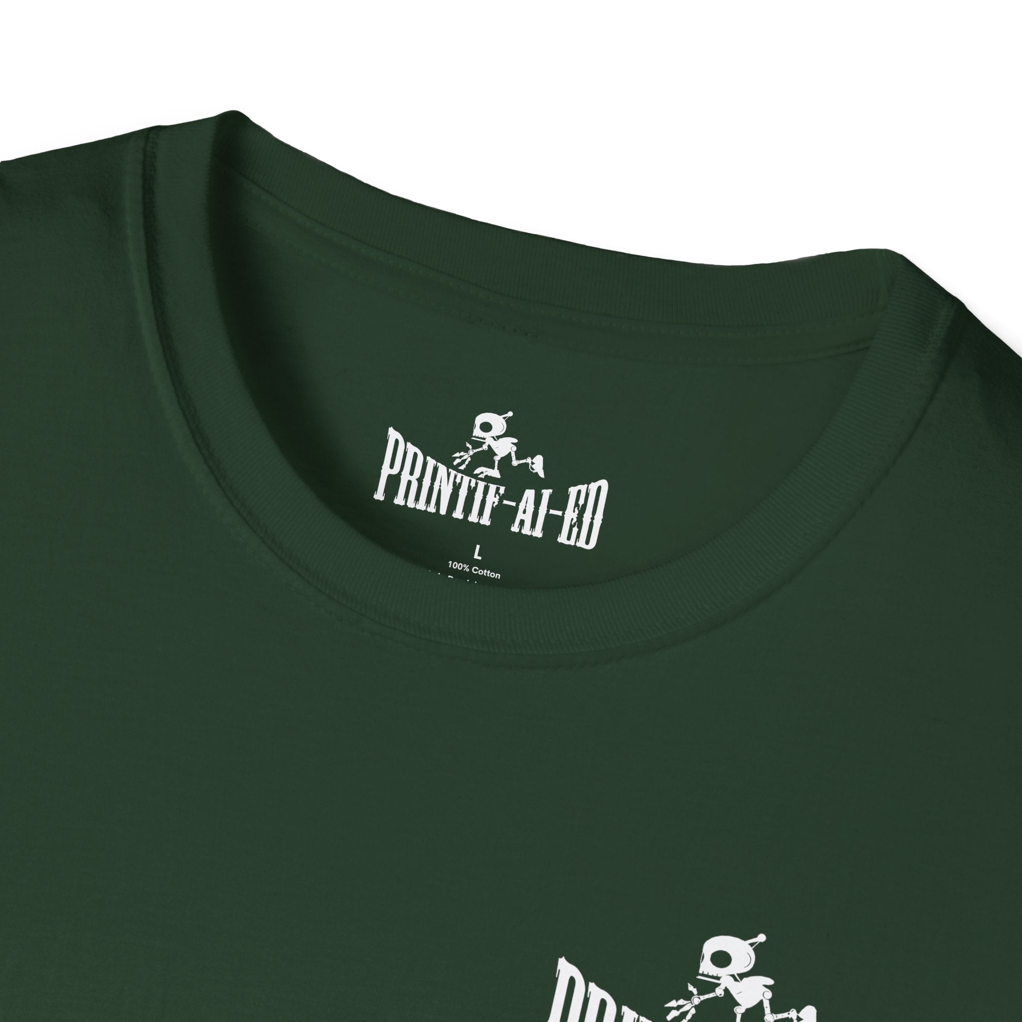 Printif-AI-ed Men's Throwing Horns Premium Tee