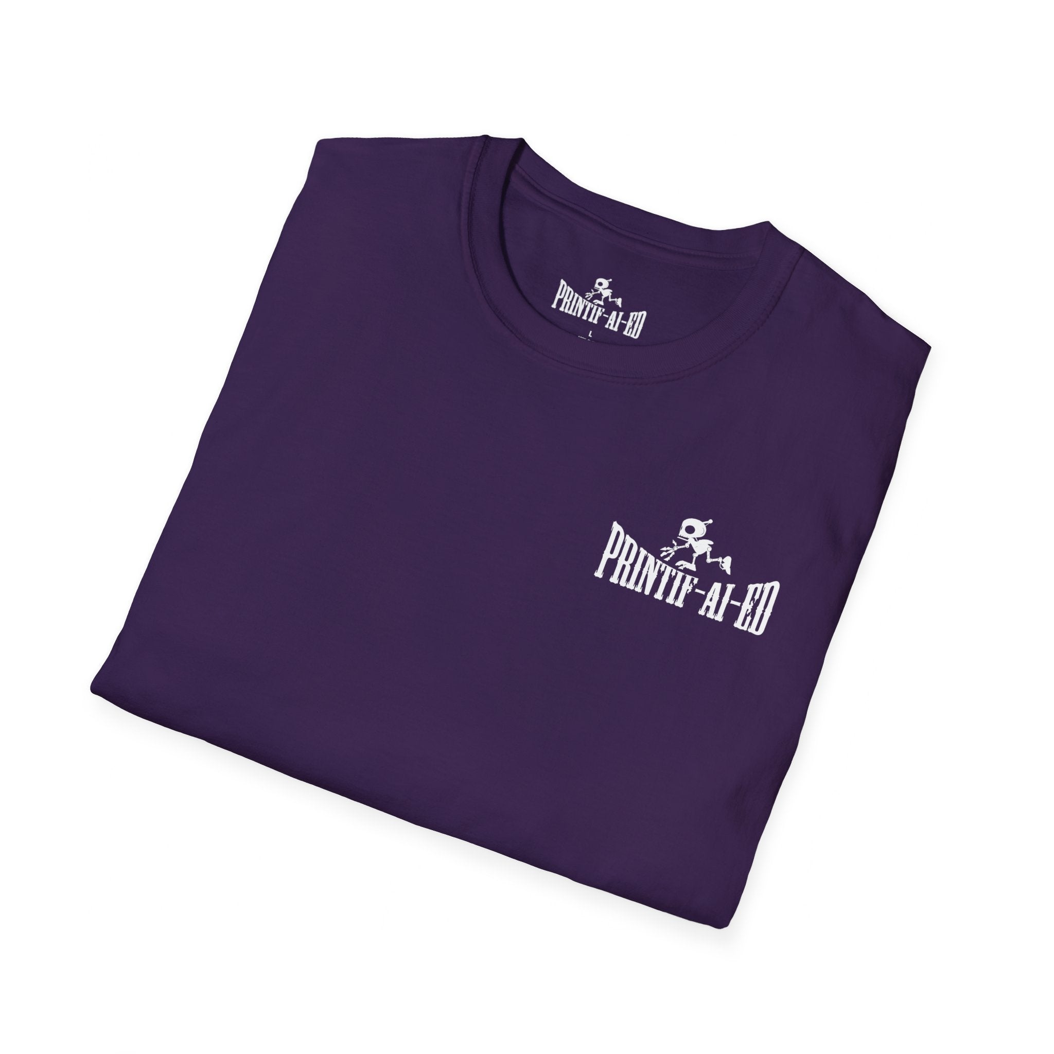 Printif-AI-ed Men's Throwing Horns Premium Tee