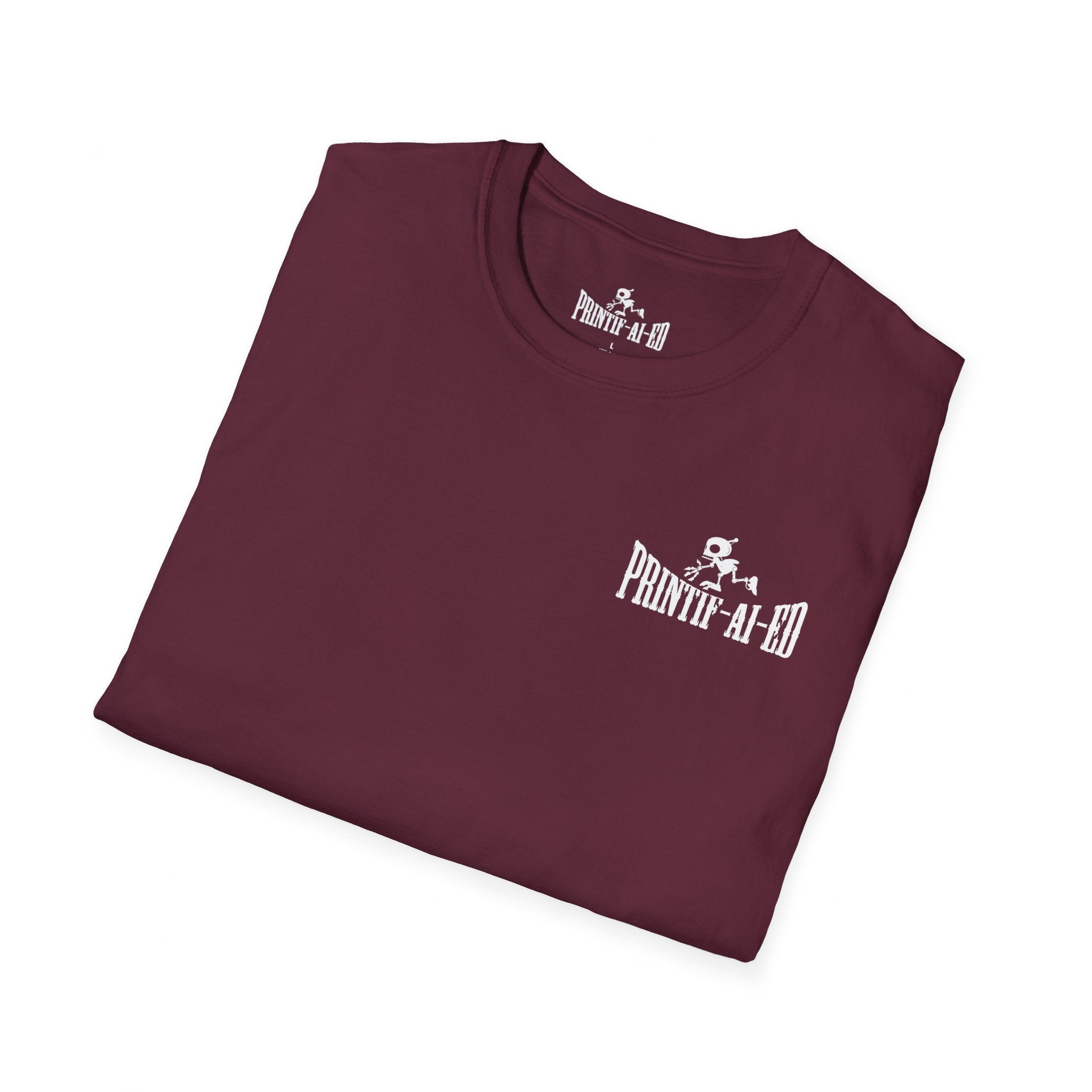 Printif-AI-ed Men's Throwing Horns Premium Tee