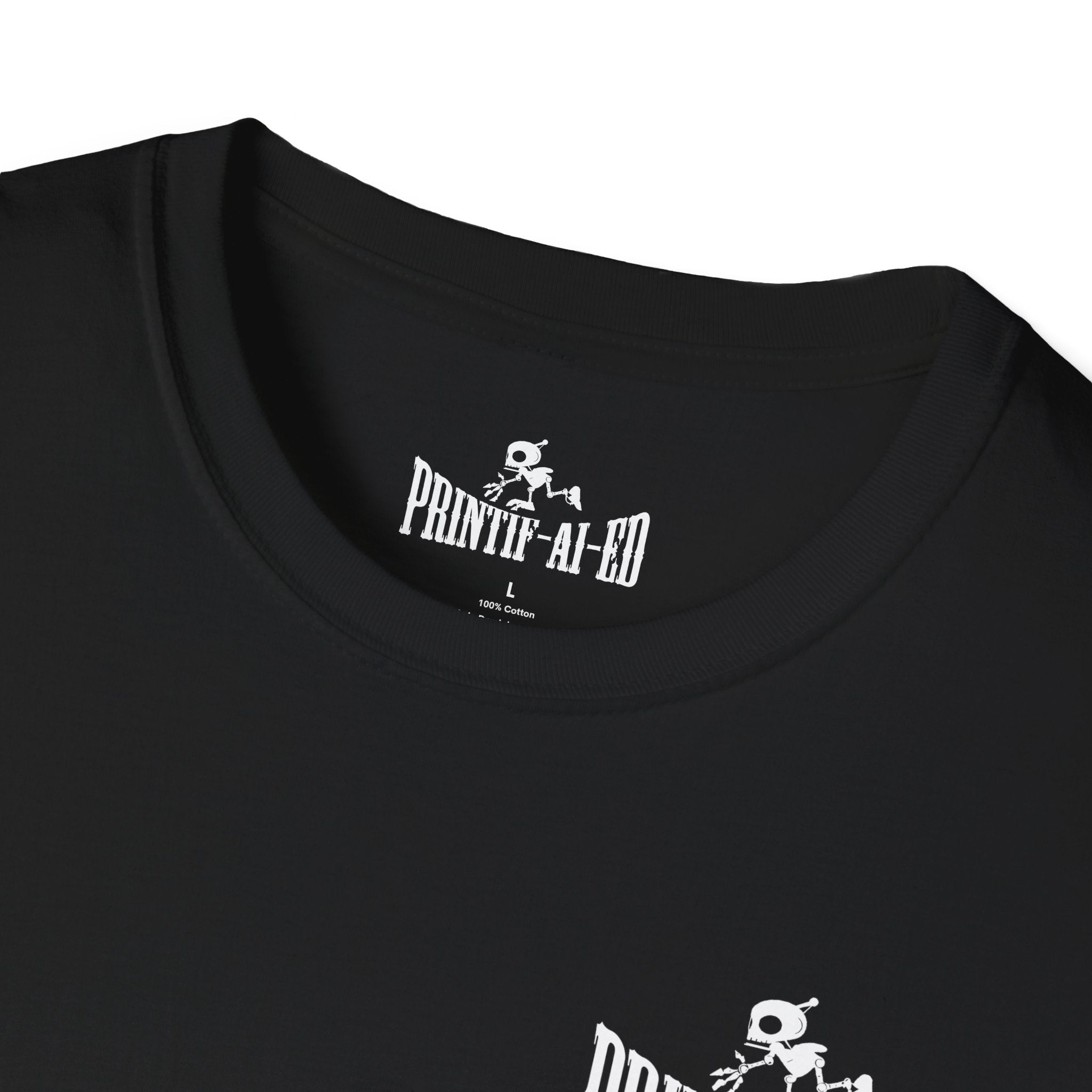 Printif-AI-ed Men's Throwing Horns Premium Tee
