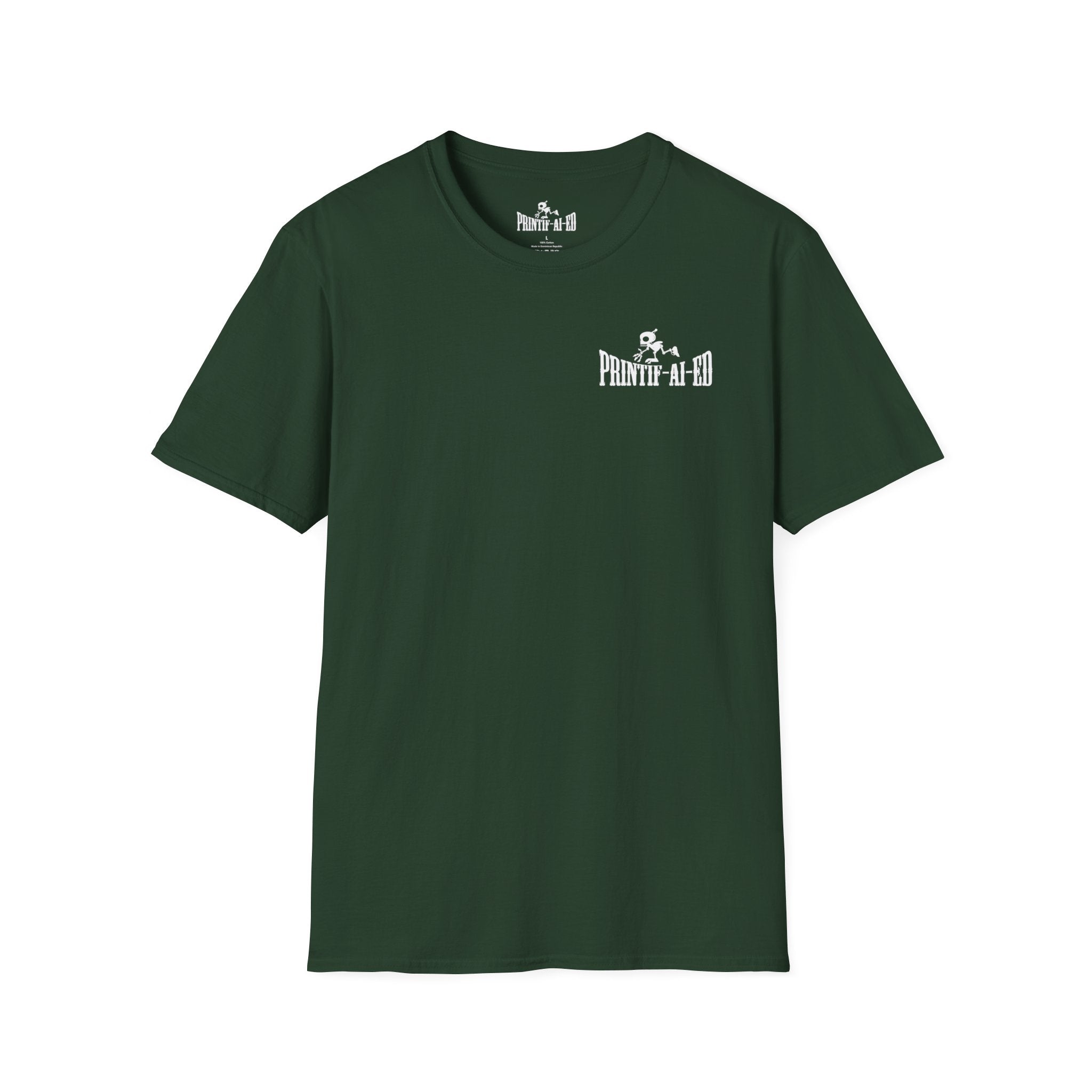 Printif-AI-ed Men's Throwing Horns Premium Tee