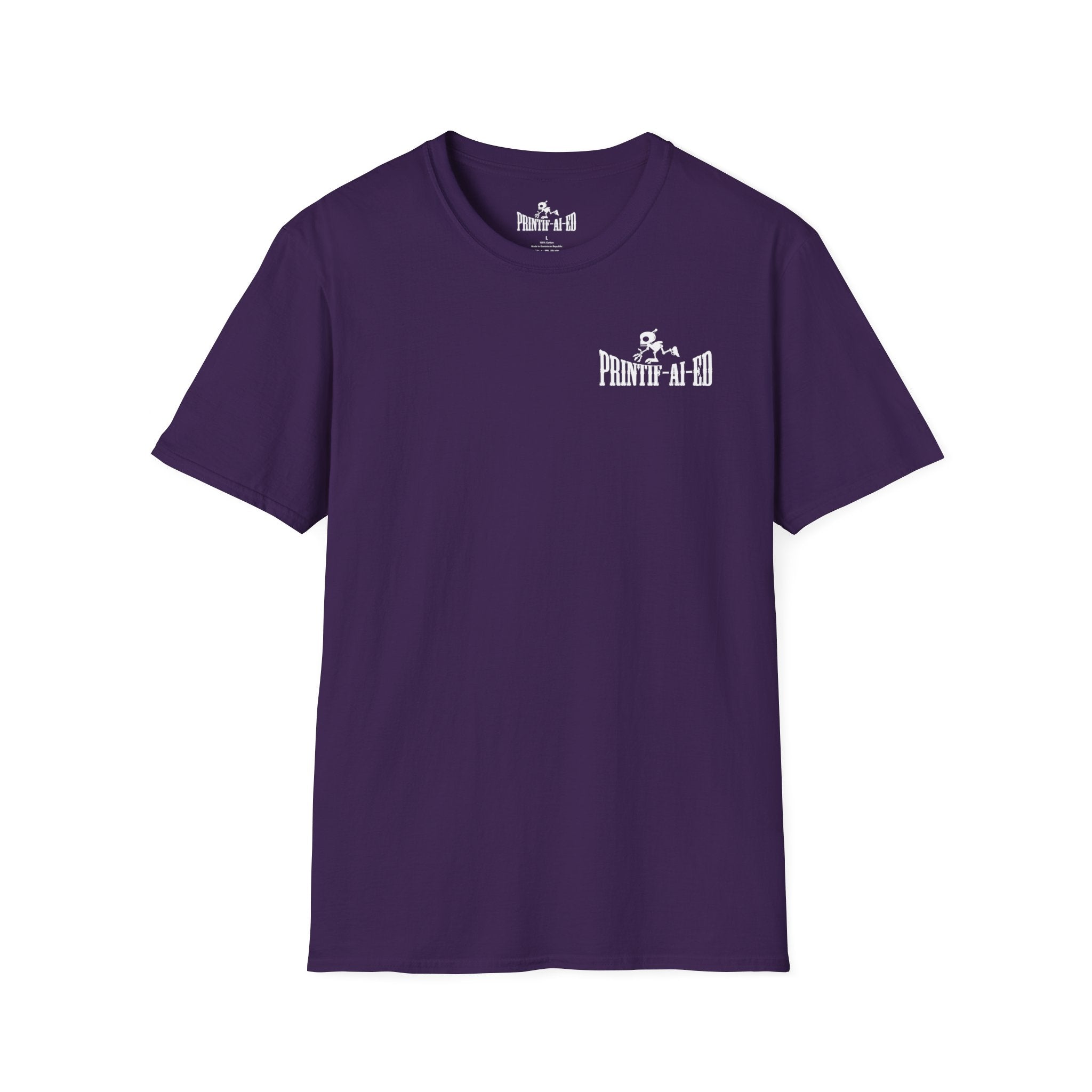 Printif-AI-ed Men's Throwing Horns Premium Tee