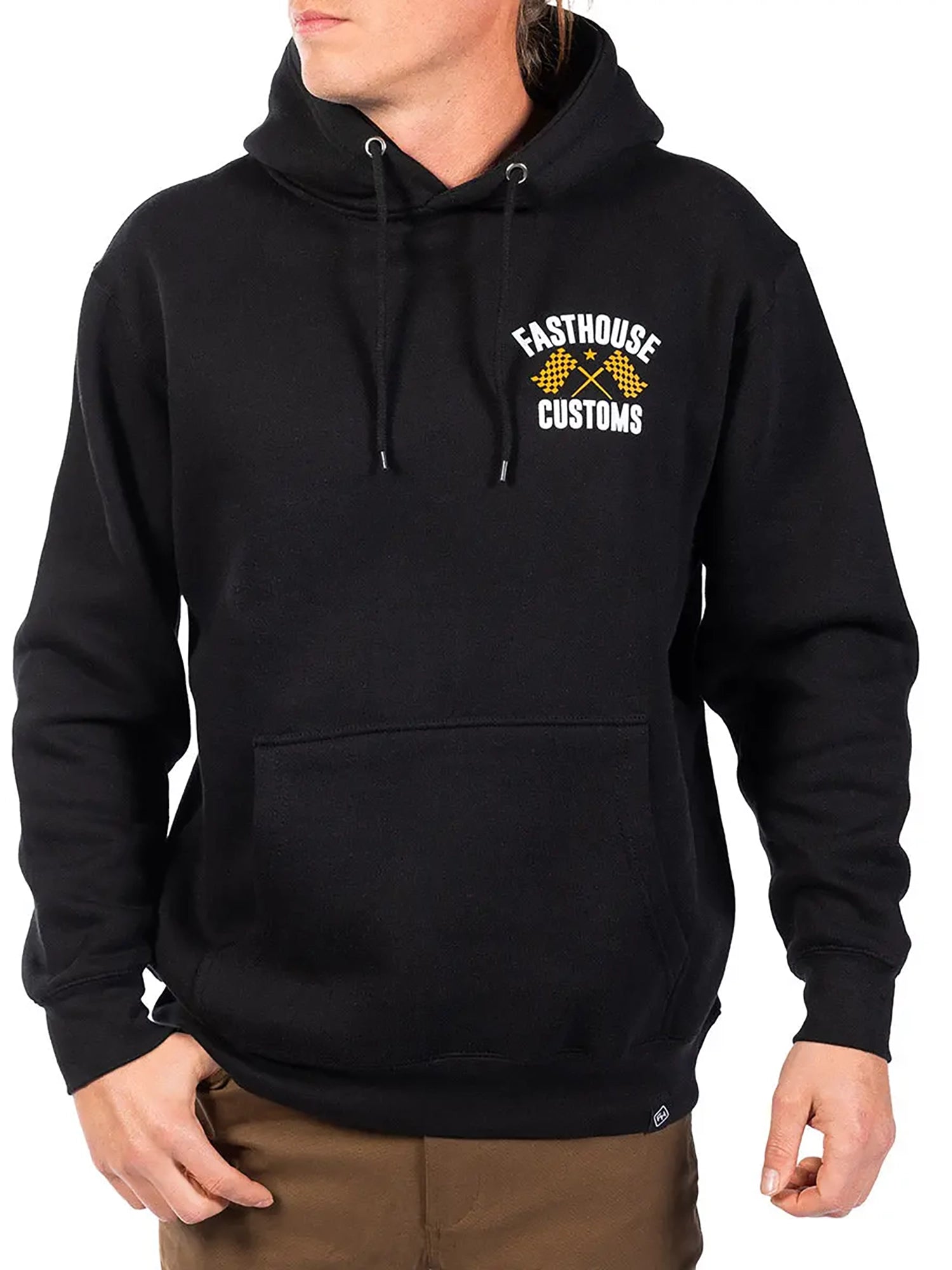 Fasthouse Men's 68 Trick Pullover Hoodie - Black by FASTHOUSE