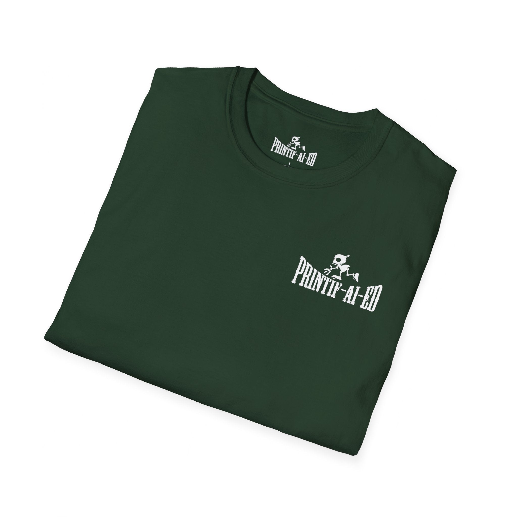 Printif-AI-ed Men's Throwing Horns Premium Tee