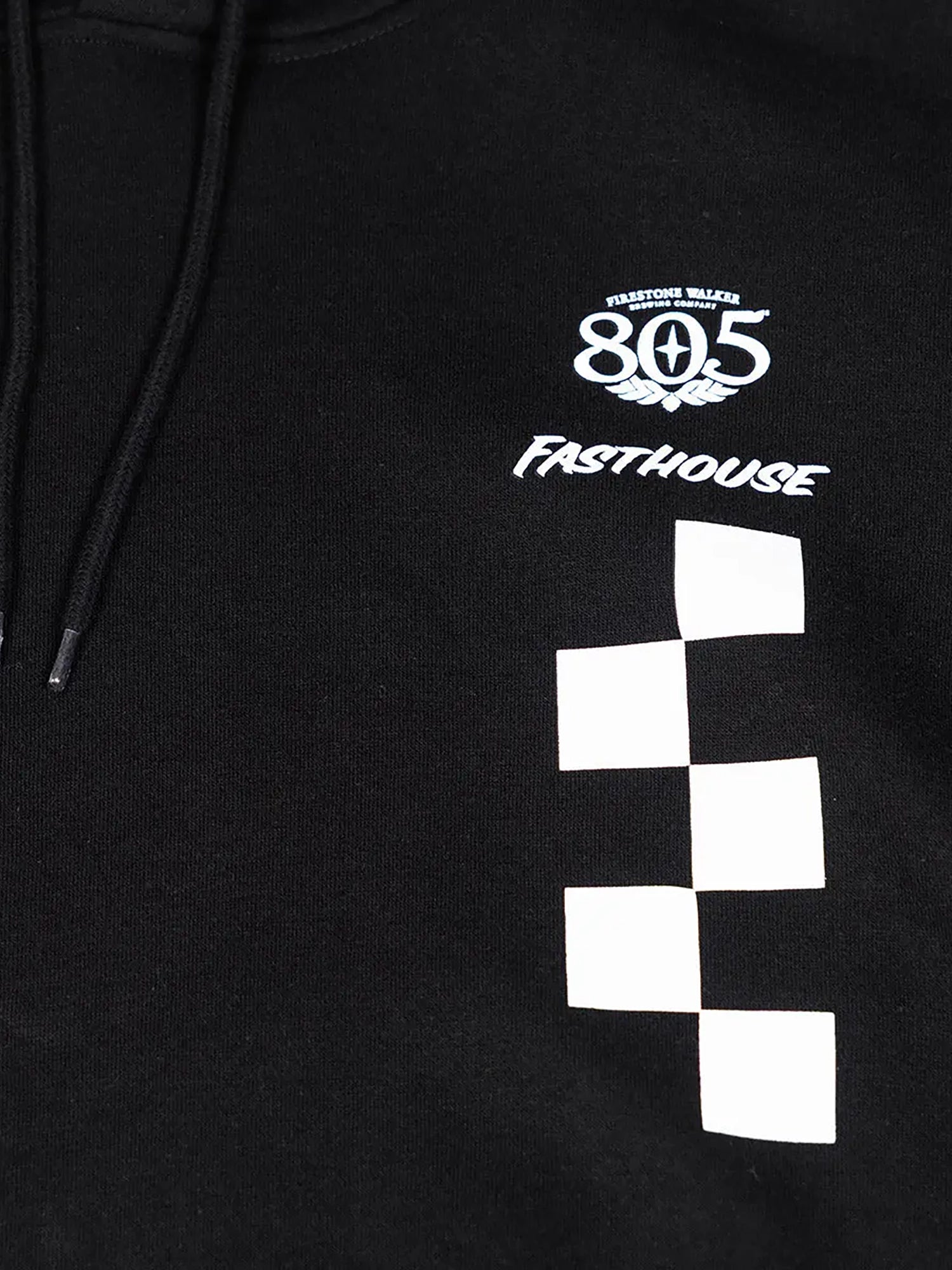 Fasthouse Men's 805 Foundation Pullover Hoodie - Black by FASTHOUSE