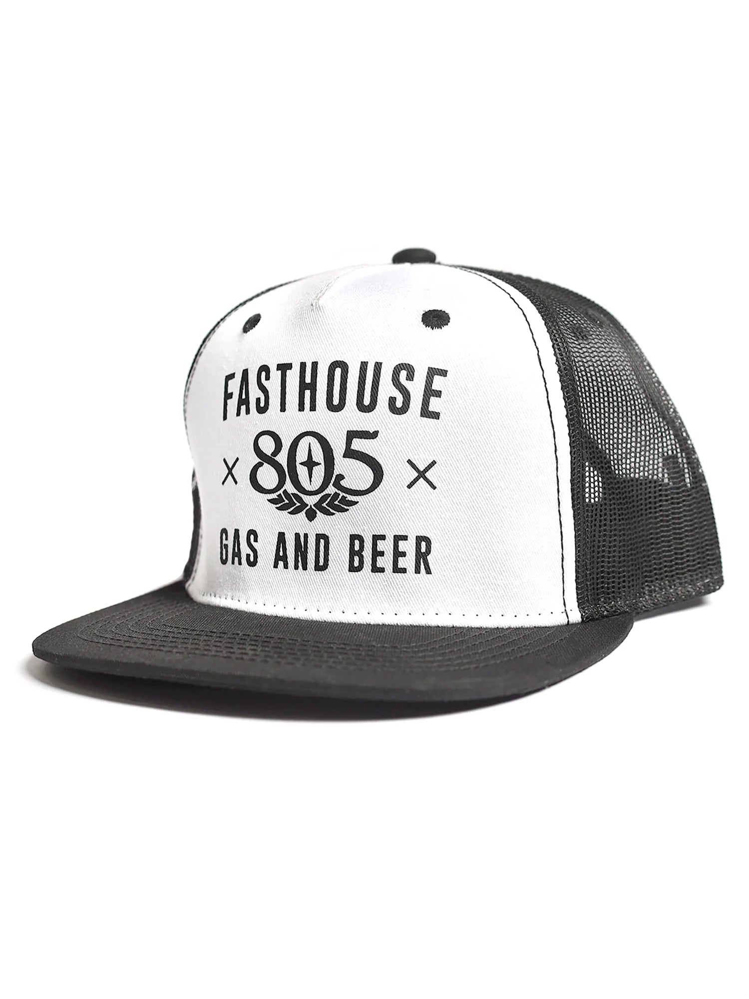 Fasthouse 805 Gas & Beer Trucker Snapback Hat