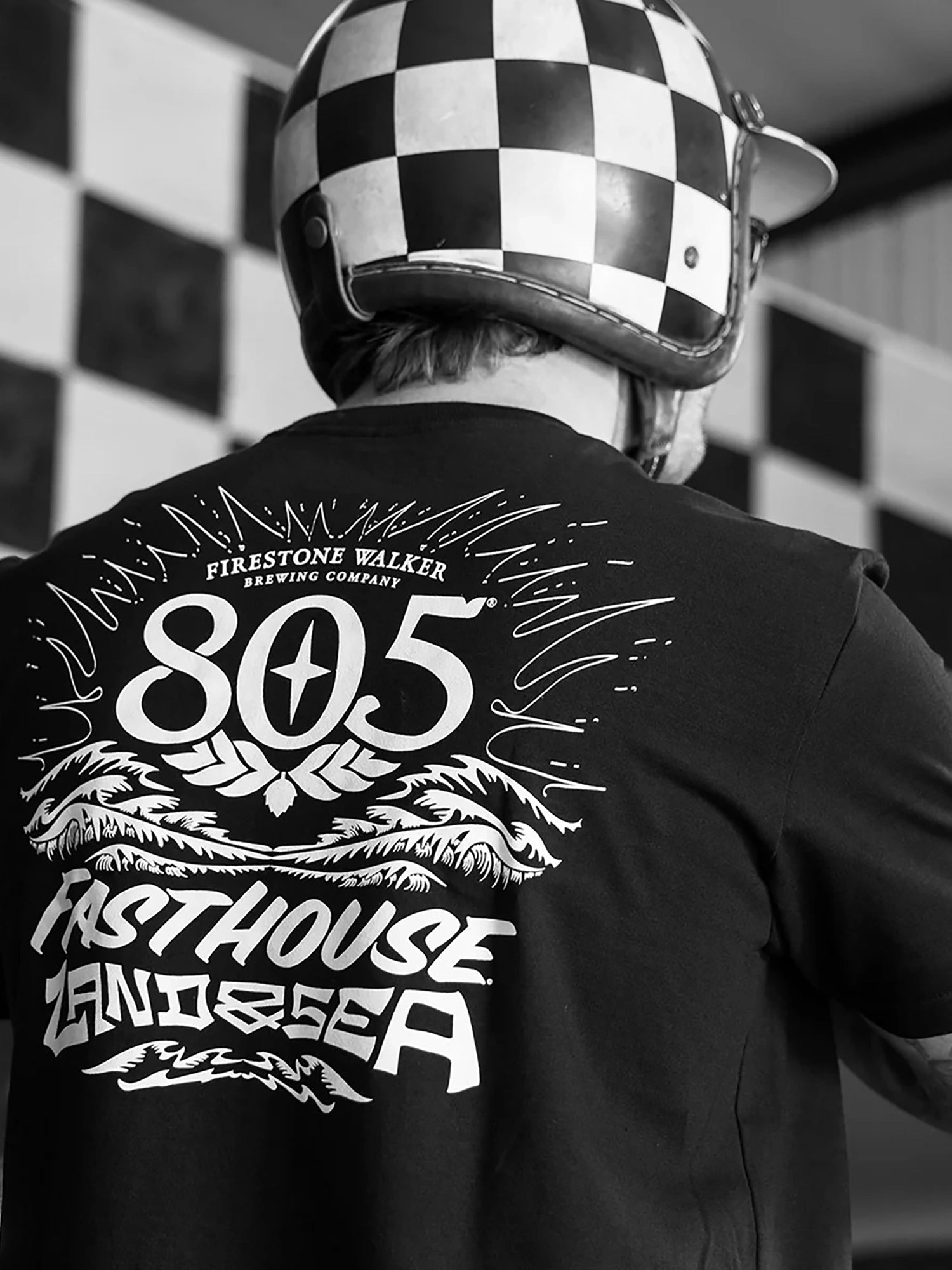 Fasthouse Men's 805 Land & Sea Midweight T-shirt by FASTHOUSE