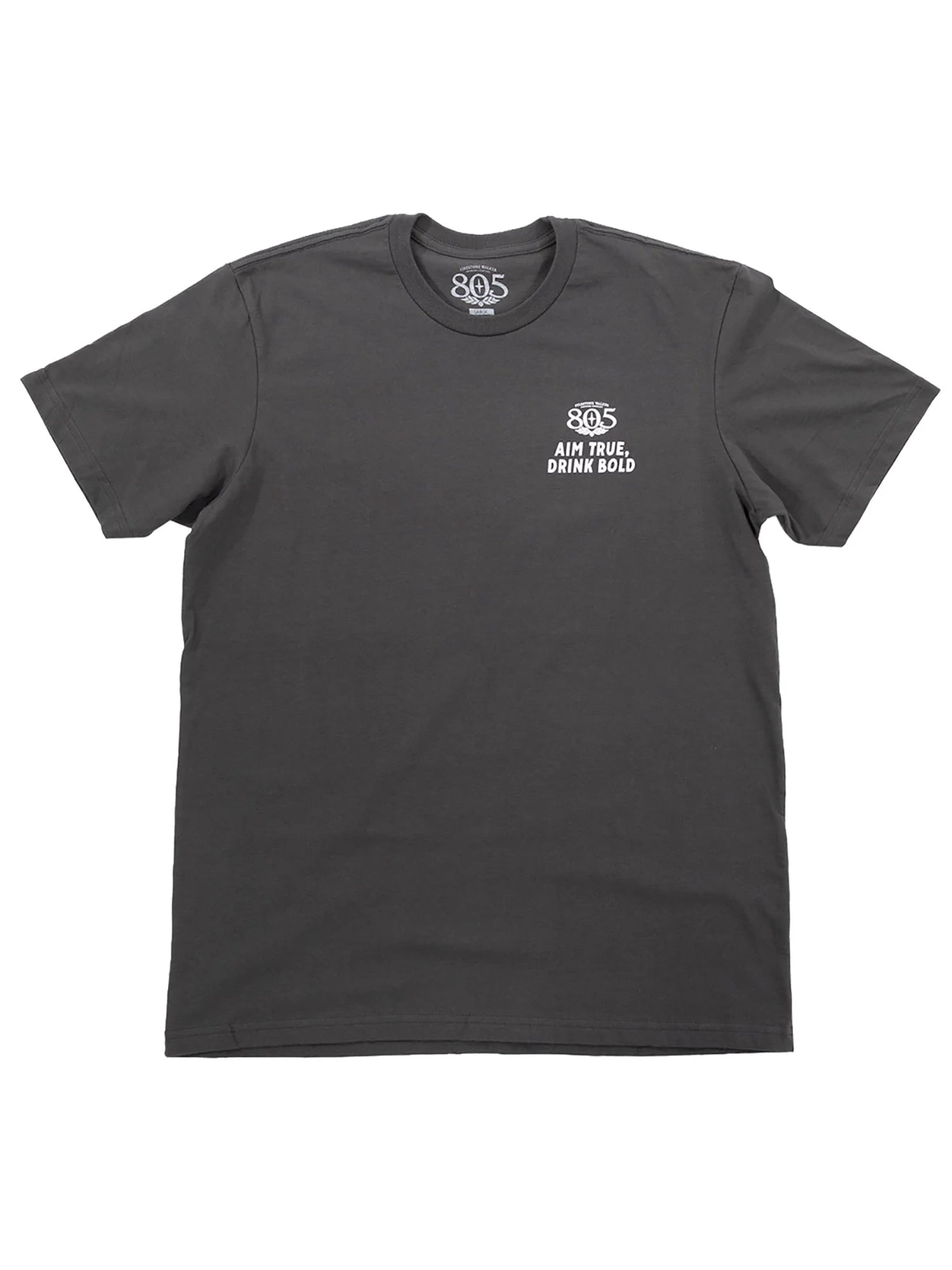 Fasthouse Men's 805 Premier Aim True SS Tee - Graphite Black