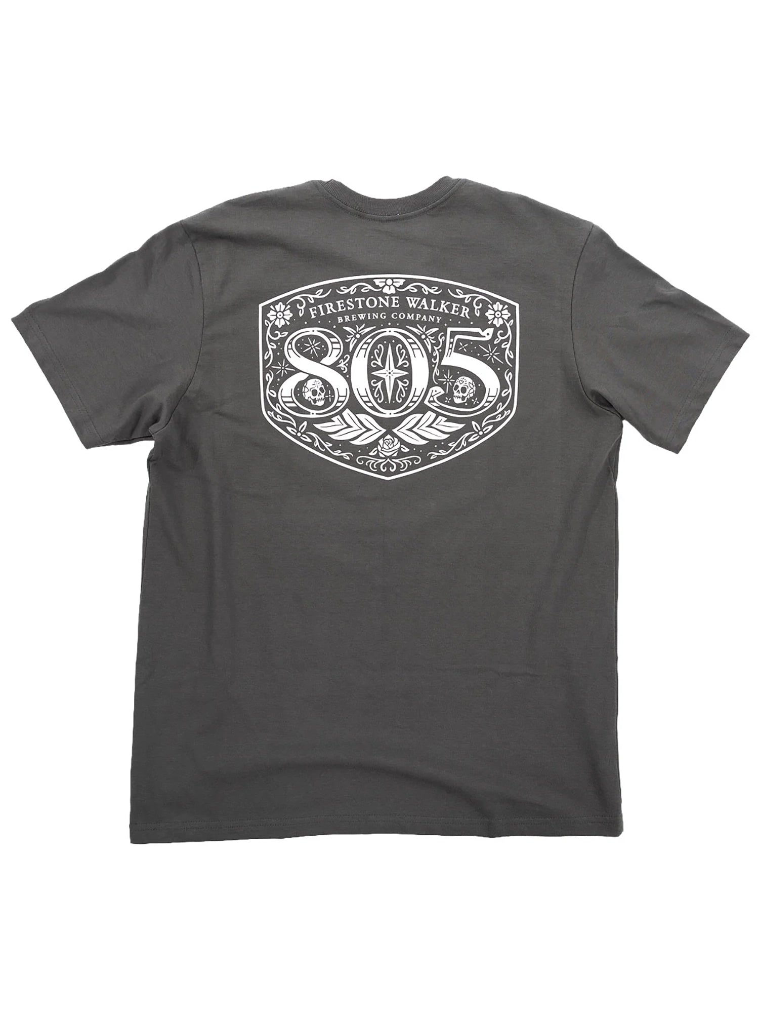 Fasthouse Men's 805 Premier Herencia SS Tee - Heavy Metal