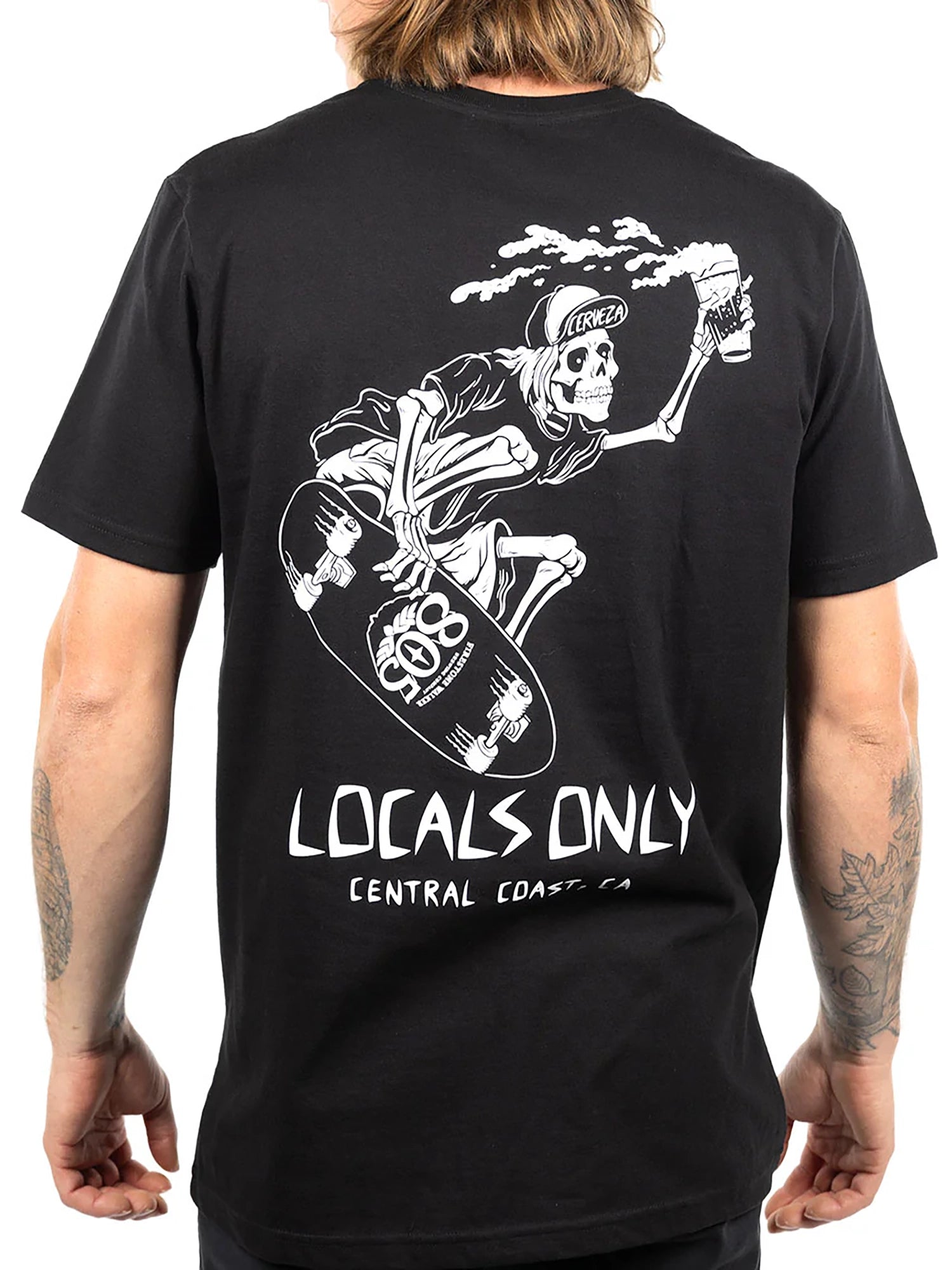 Fasthouse Men's 805 Premier Locals Only SS Tee - Black