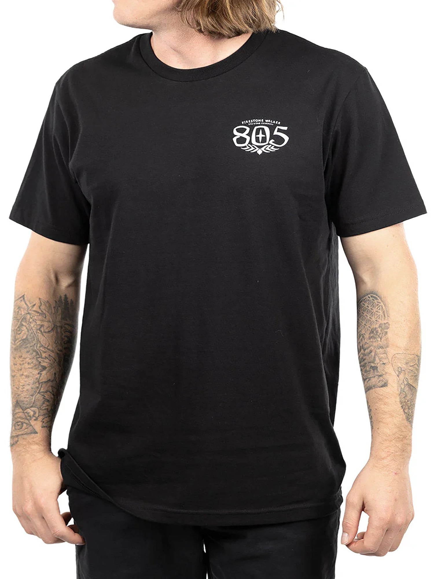Fasthouse Men's 805 Premier Locals Only SS Tee - Black