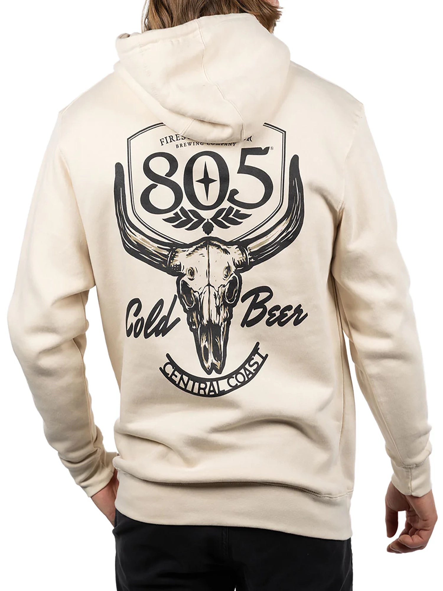 Fasthouse Men's 805 Premier Outlaw Pullover Hoodie - Sand