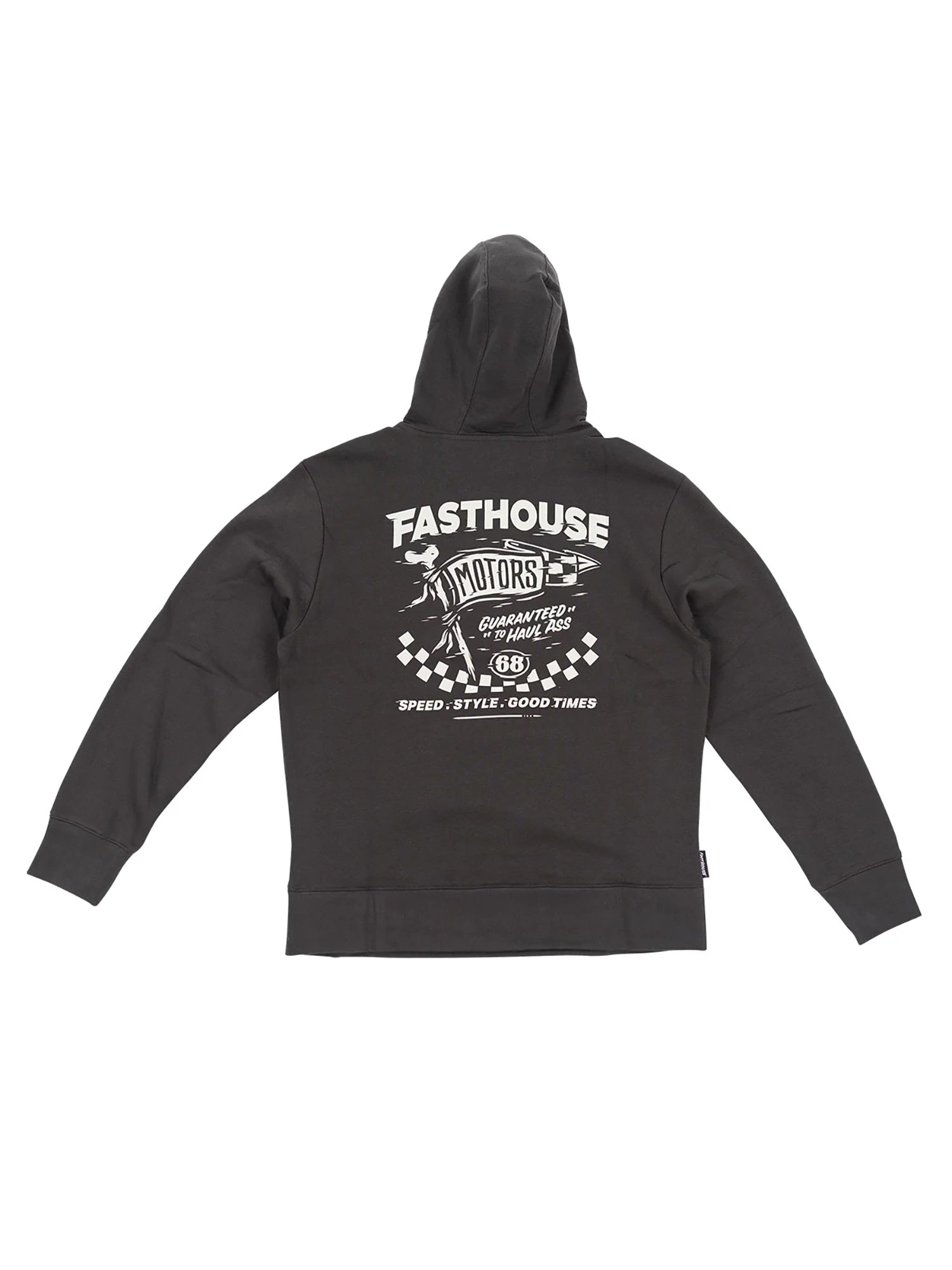 Fasthouse Men's All Out Pullover Hoodie - Vintage Black by FASTHOUSE