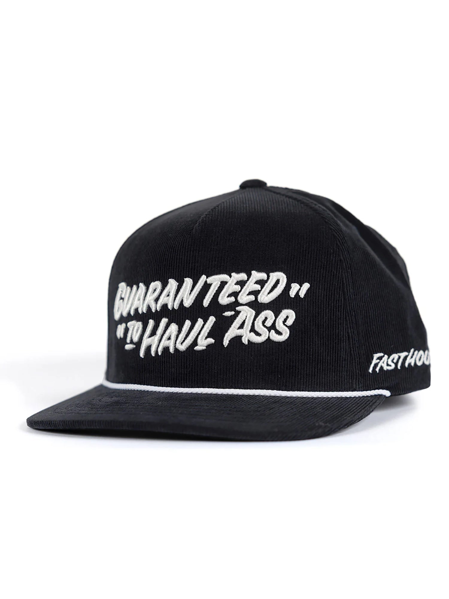 Fasthouse Men's All Out Snapback Hat - Vintage Black