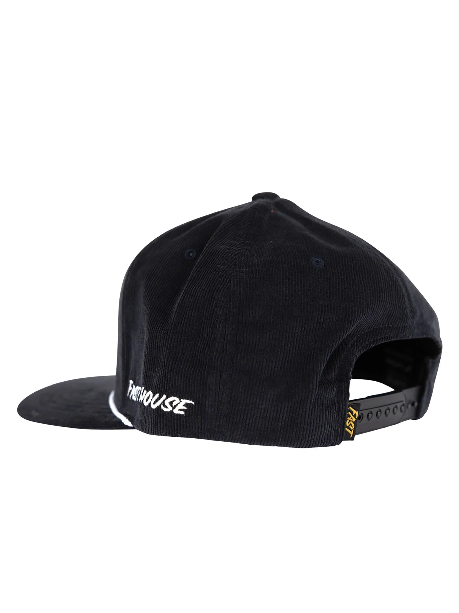 Fasthouse Men's All Out Snapback Hat - Vintage Black by FASTHOUSE