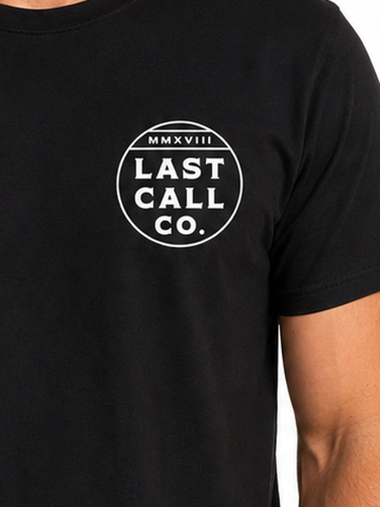 Last Call Co Alone Men's Graphic T-shirt - Black