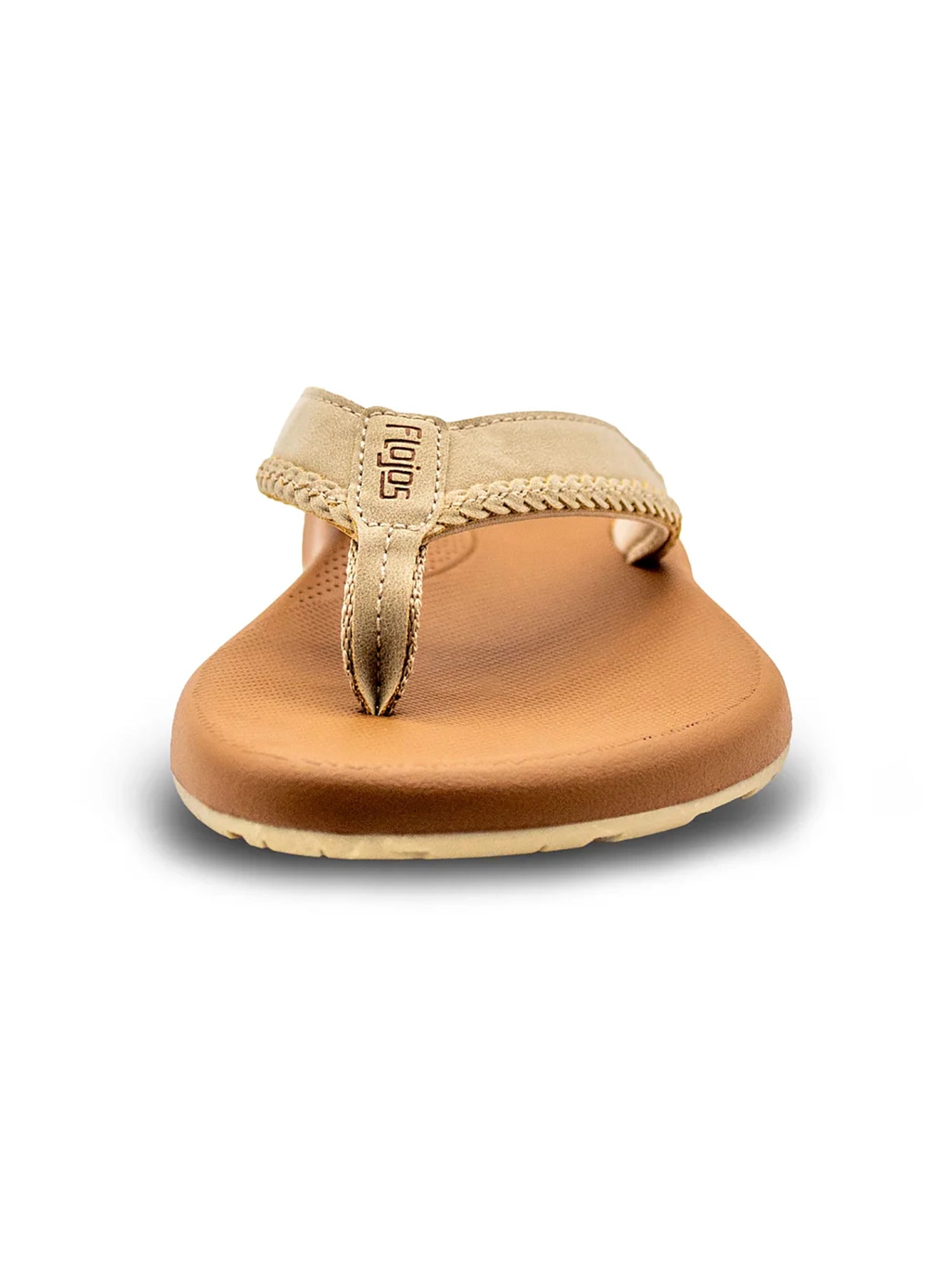 Flojos Women's Amor Sandals - Ivory/Tan