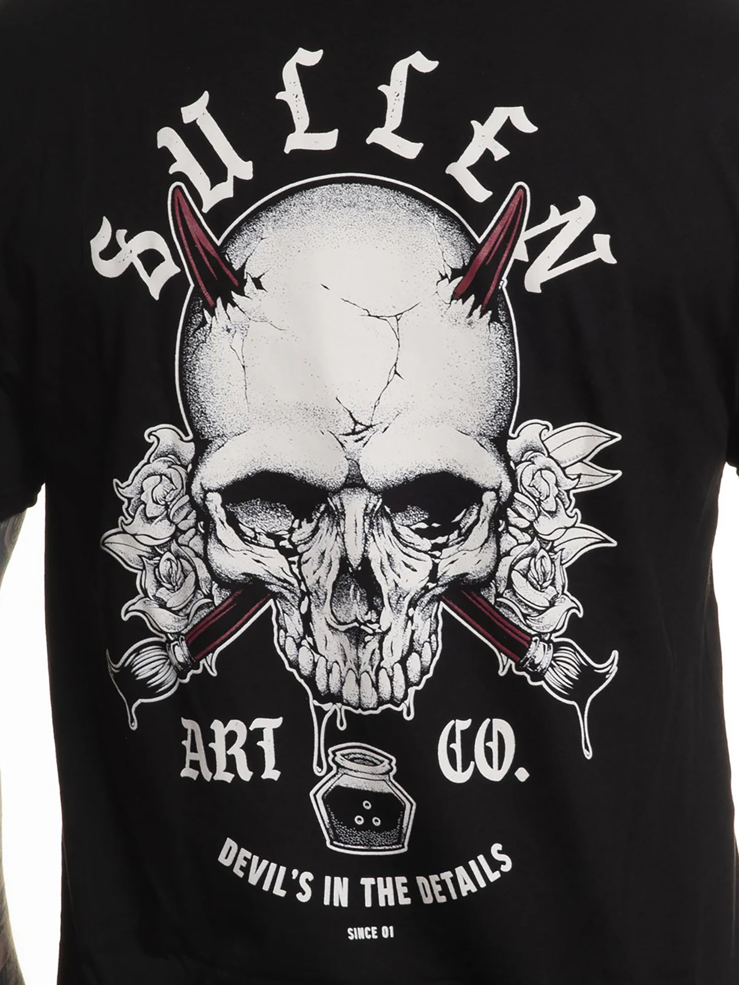 Sullen Men's Art Devils Standard T-shirt