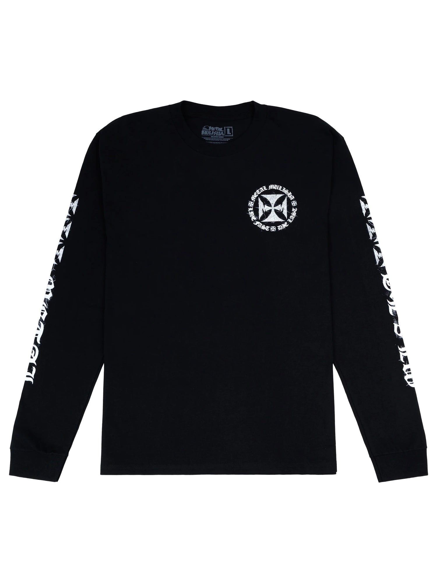 Metal Mulisha Men's Blacklist Long Sleeve Graphic T-shirt - Black