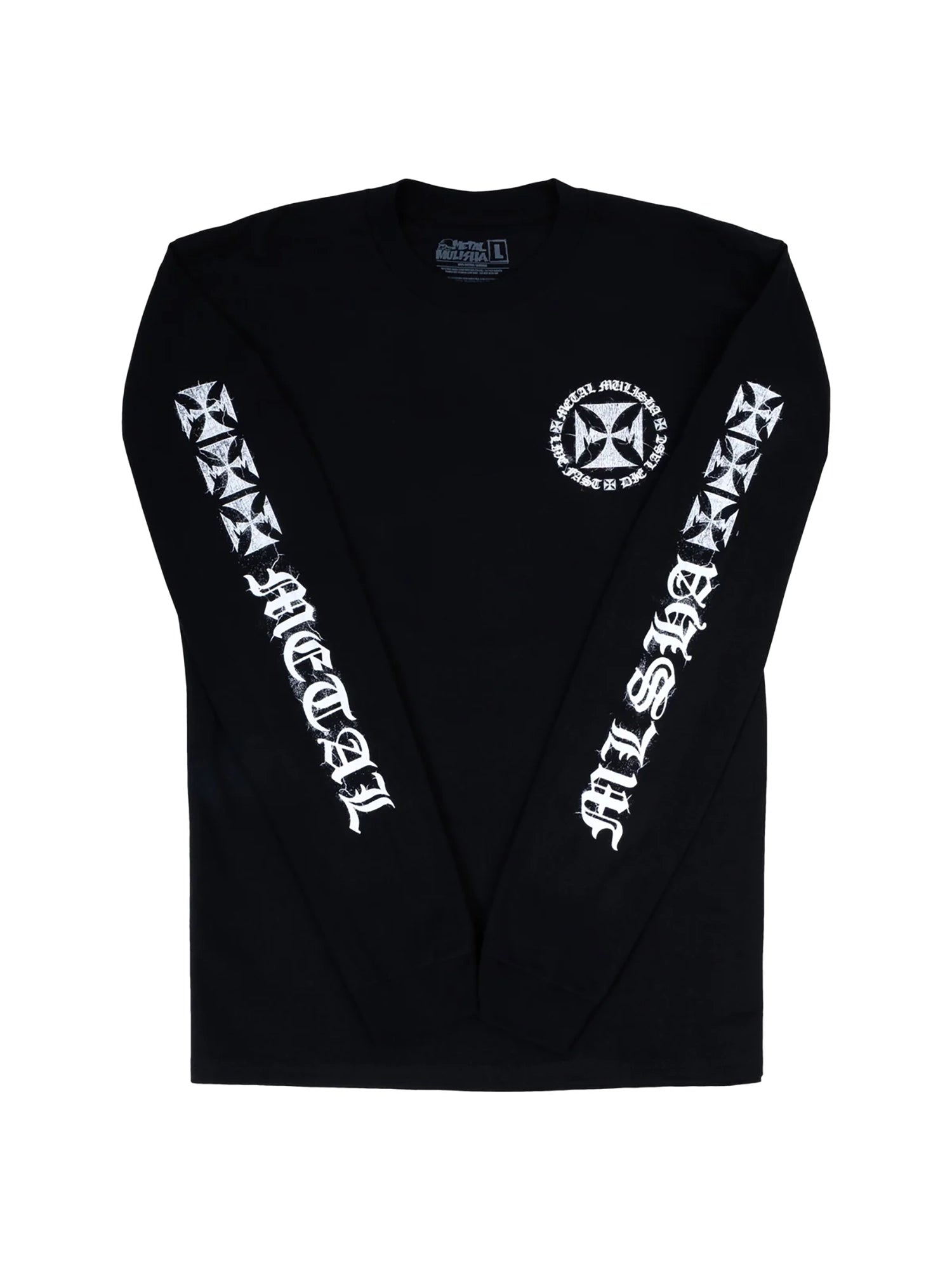 Metal Mulisha Men's Blacklist Long Sleeve Graphic T-shirt - Black