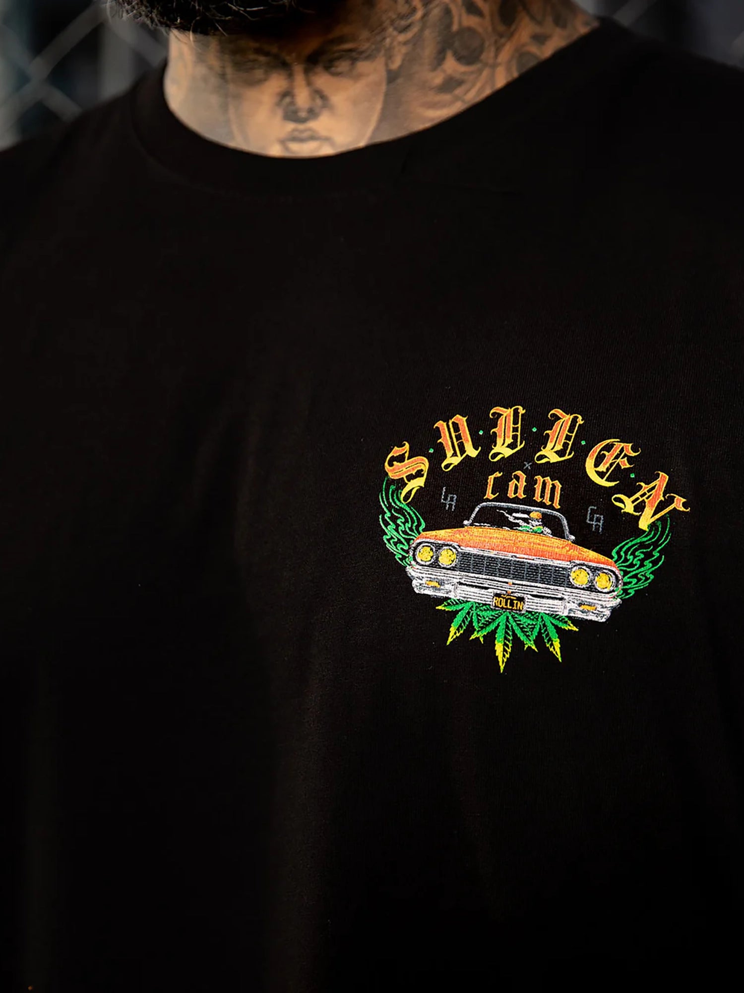 Sullen Men's Burn It Down Premium Tee - Jet Black by Sullen