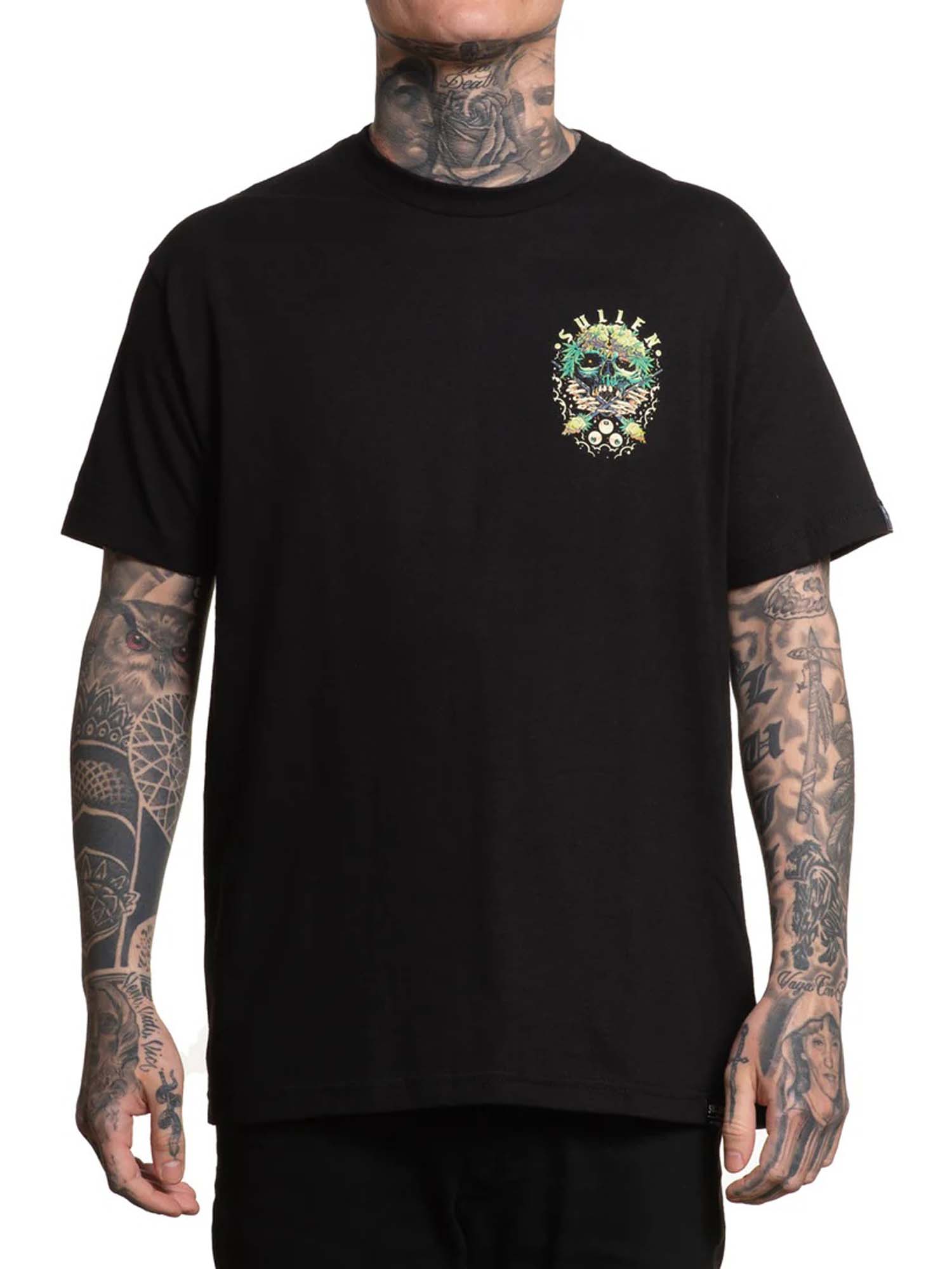 Sullen Men's Cannabis Badge Short Sleeve Standard T-shirt