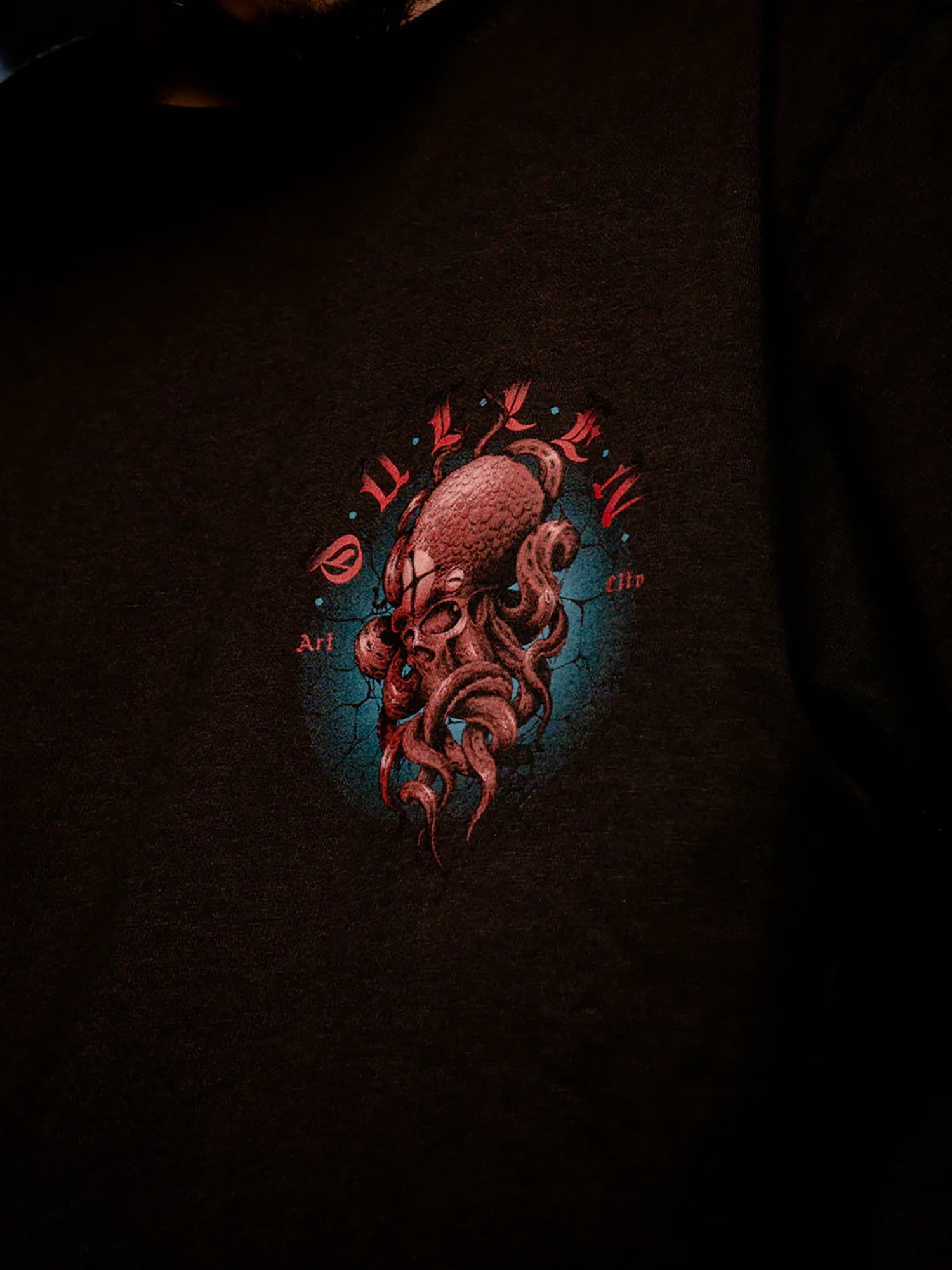 Sullen Men's Cephaskull Premium Tee - Black Ink by Sullen