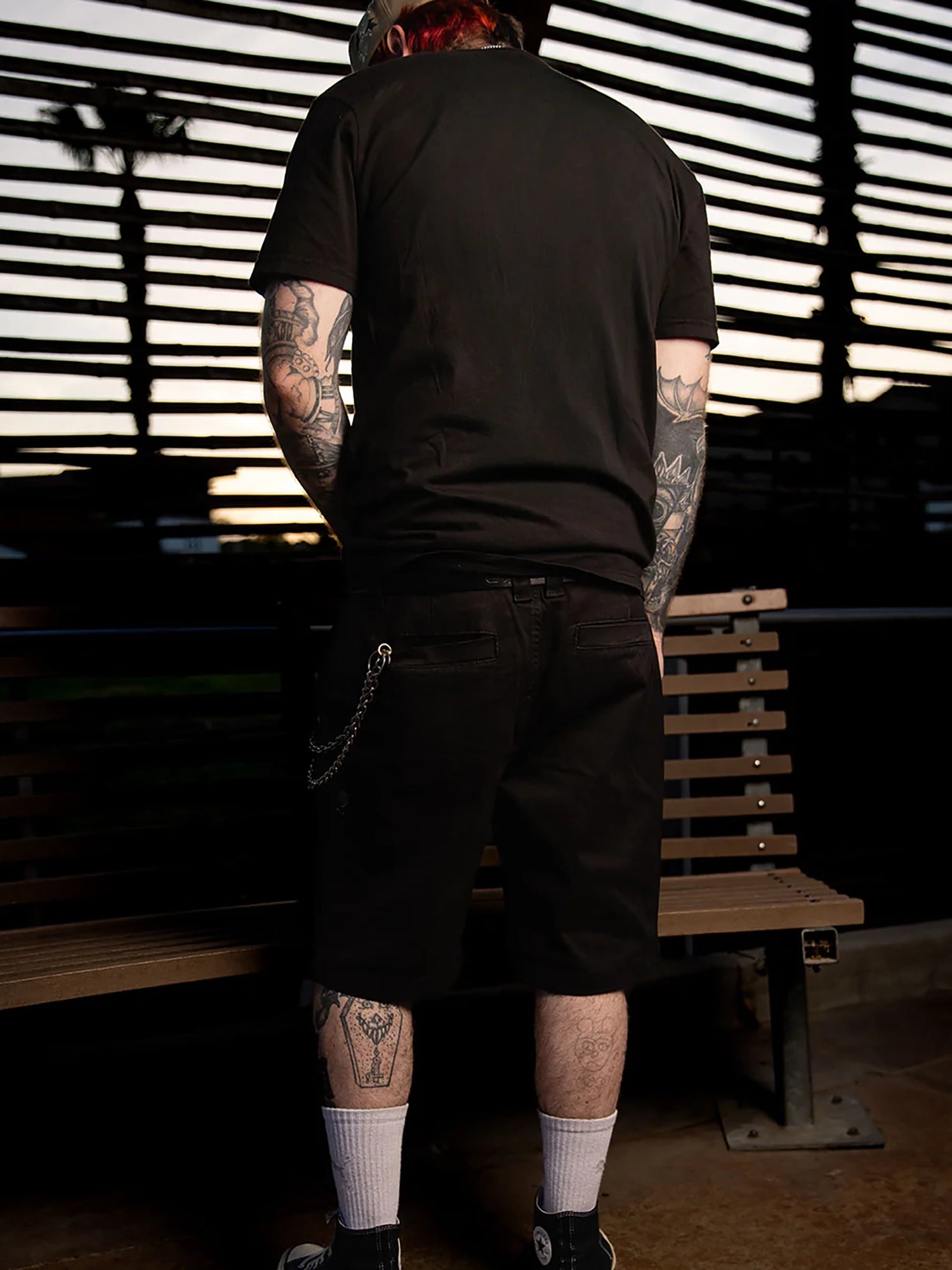 Sullen Men's Chop Shop Walkshorts - Black by Sullen