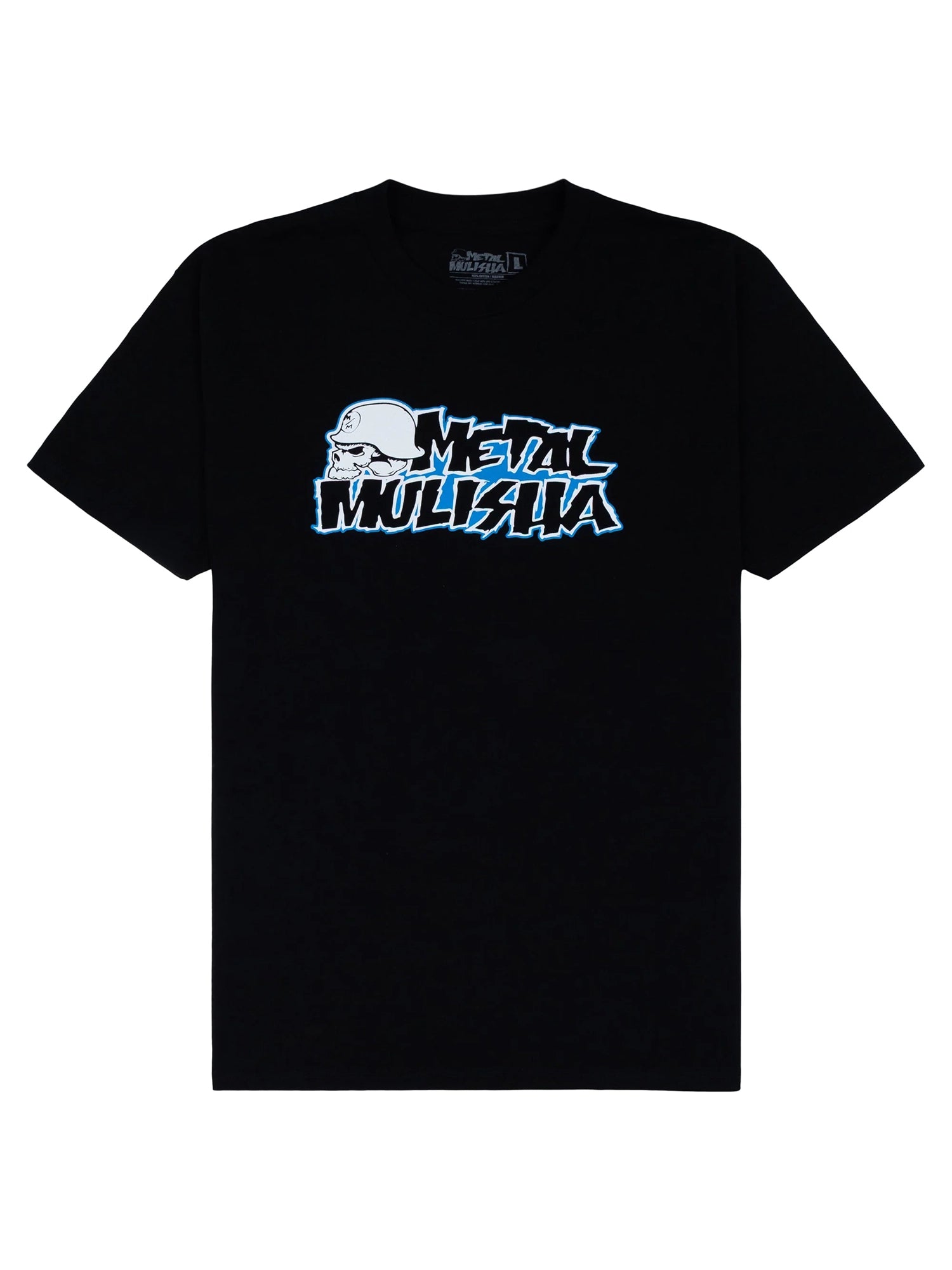 Metal Mulisha Men's Corpo T-shirt - Black/Blue by Metal Mulisha