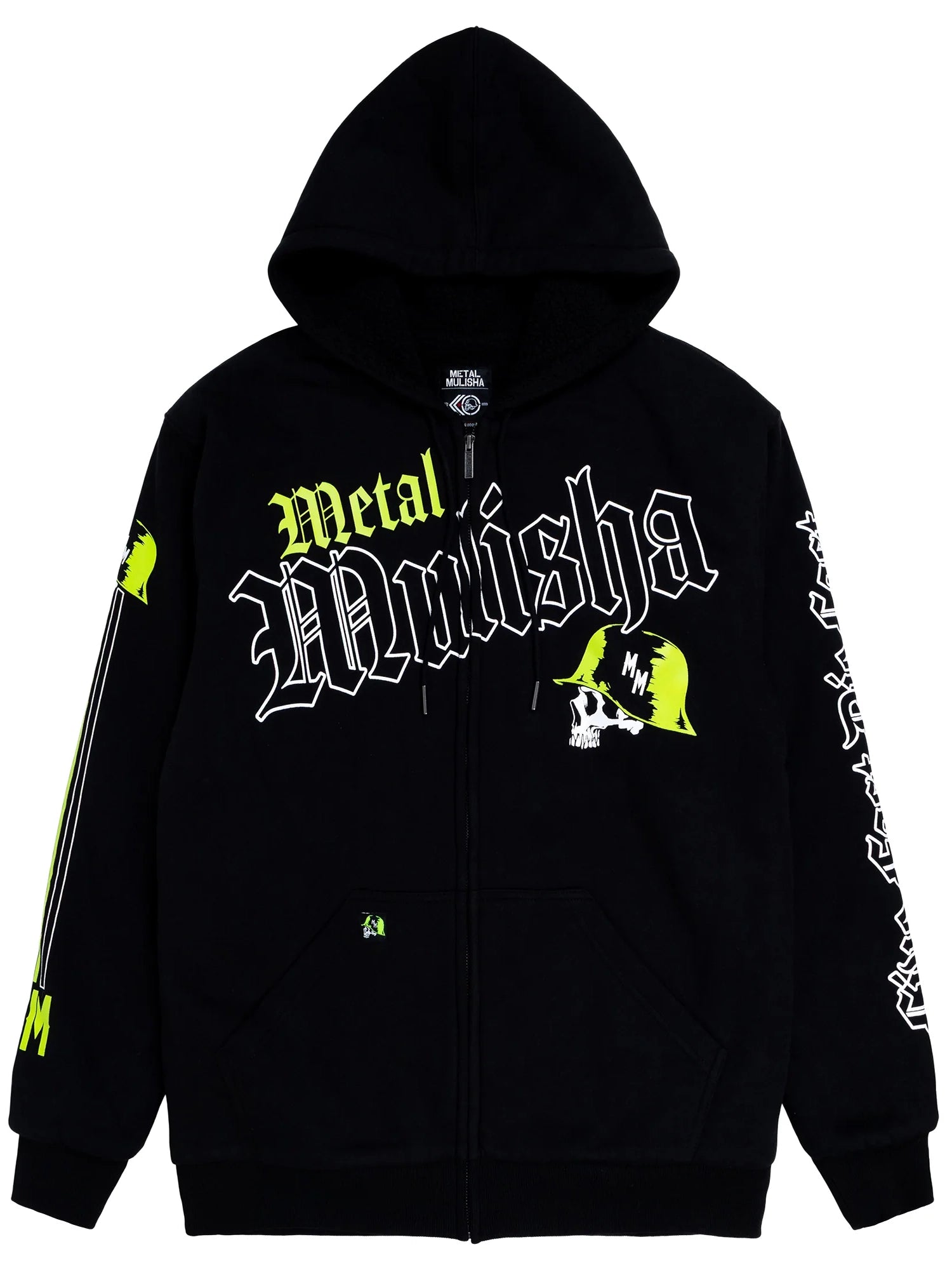 Metal Mulisha Men's Cranked Sherpa Zip Hoodie