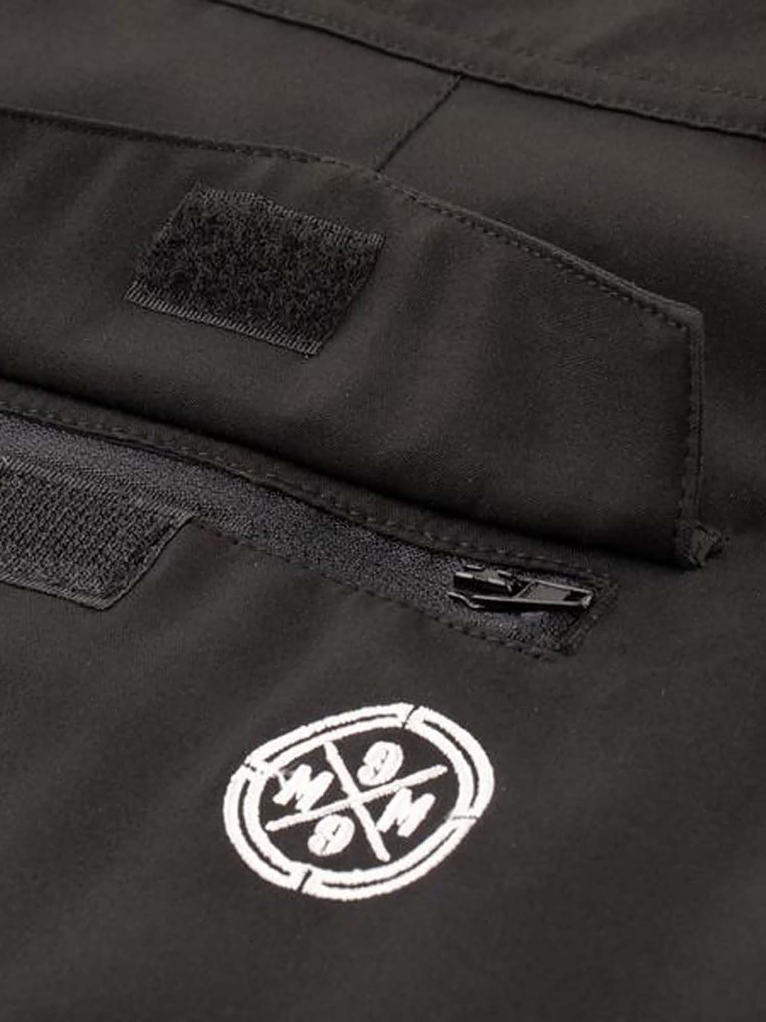 Metal Mulisha Men's Crooked Hybrid Shorts - Black