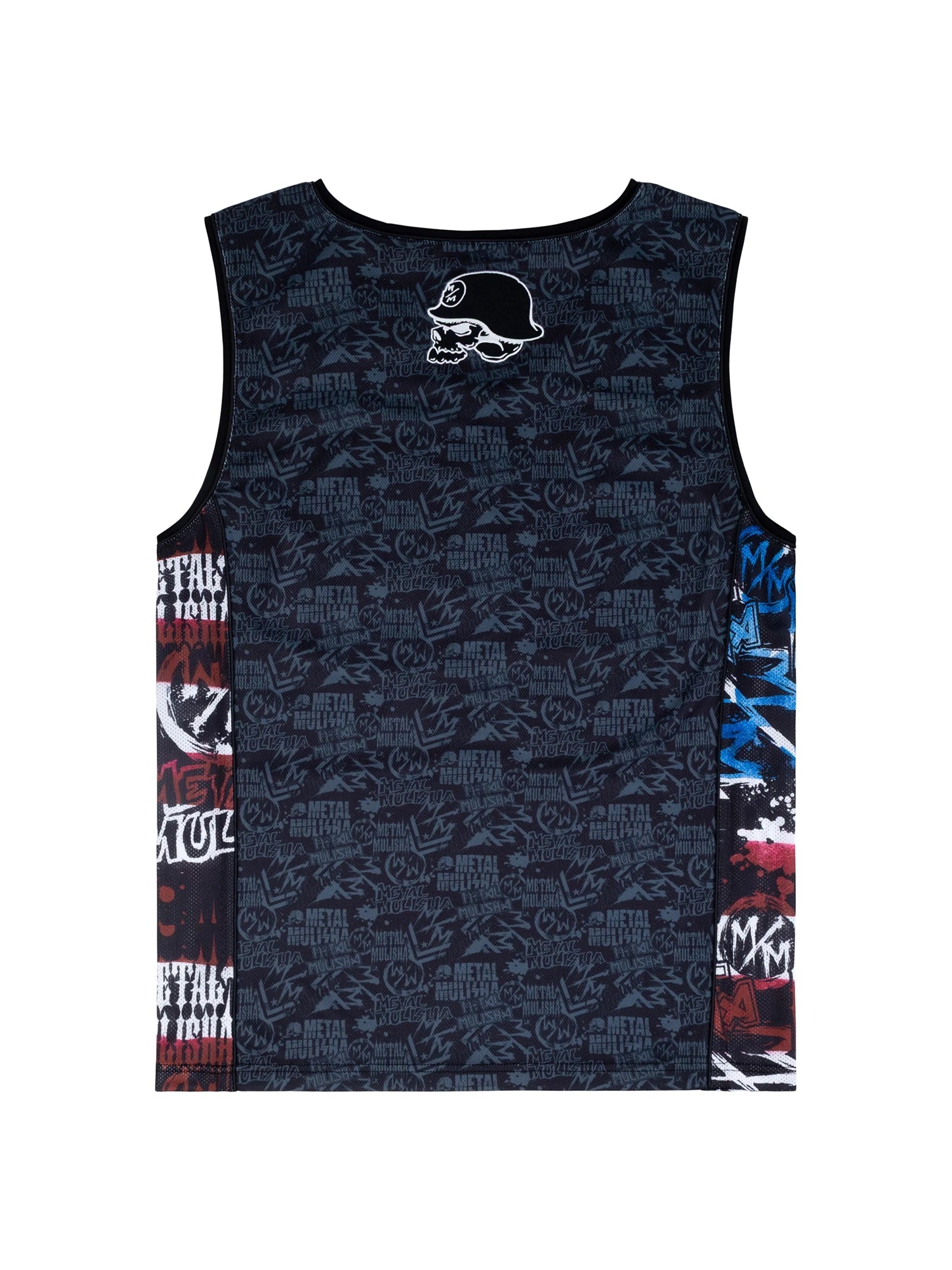 Metal Mulisha D - Lush 2 Jersey Tank Top - Red White and Blue by Metal Mulisha