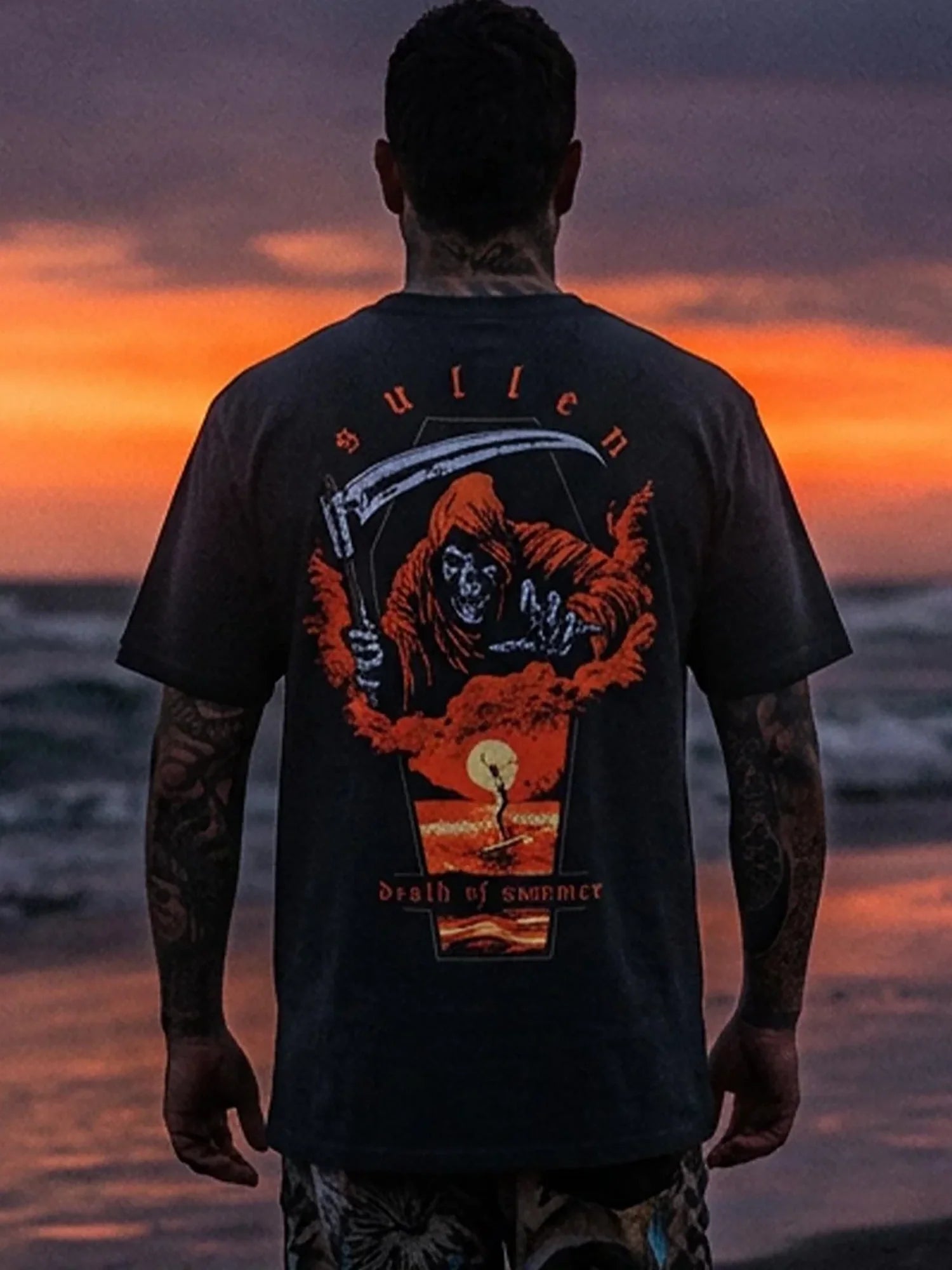D.O.S. premium tee back lifestyle view