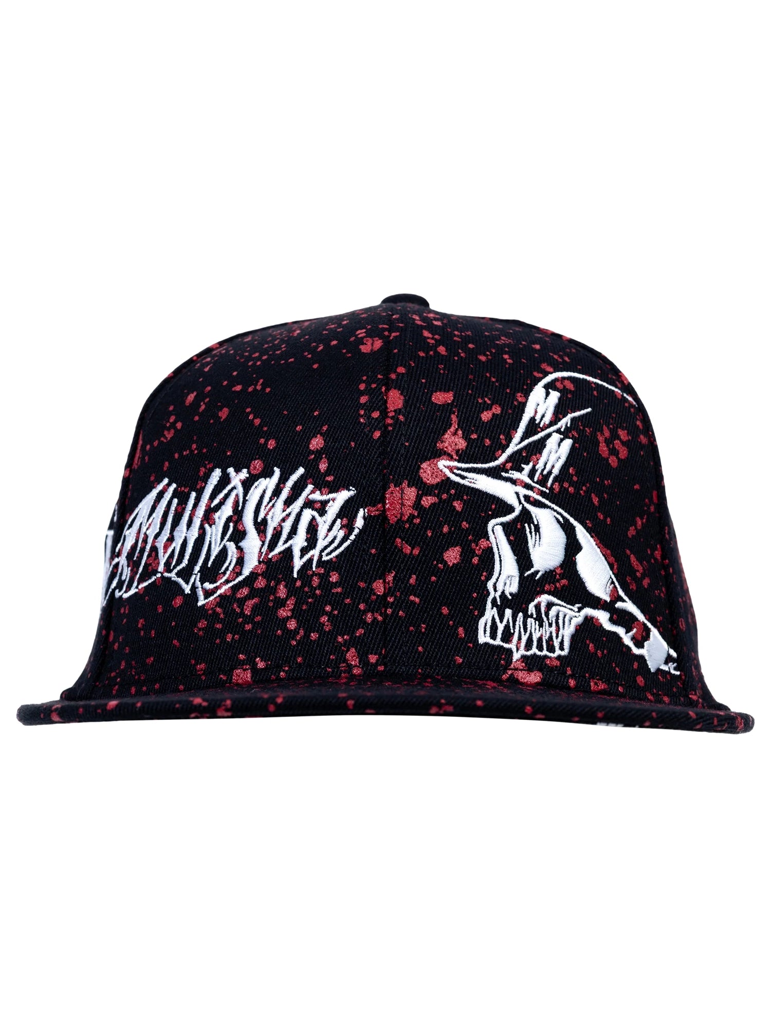 Metal Mulisha Men's Dark Path Flexsnap Hat - Black/Red