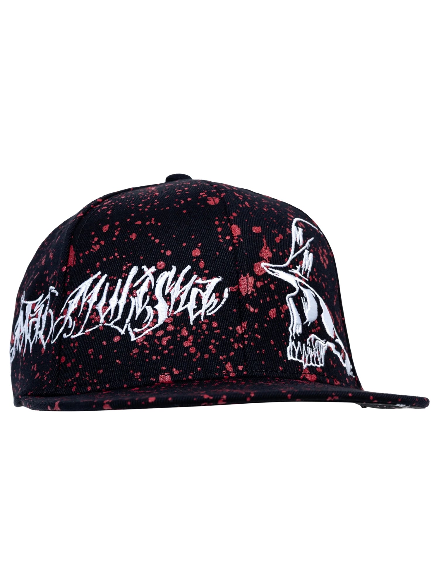 Metal Mulisha Men's Dark Path Flexsnap Hat - Black/Red
