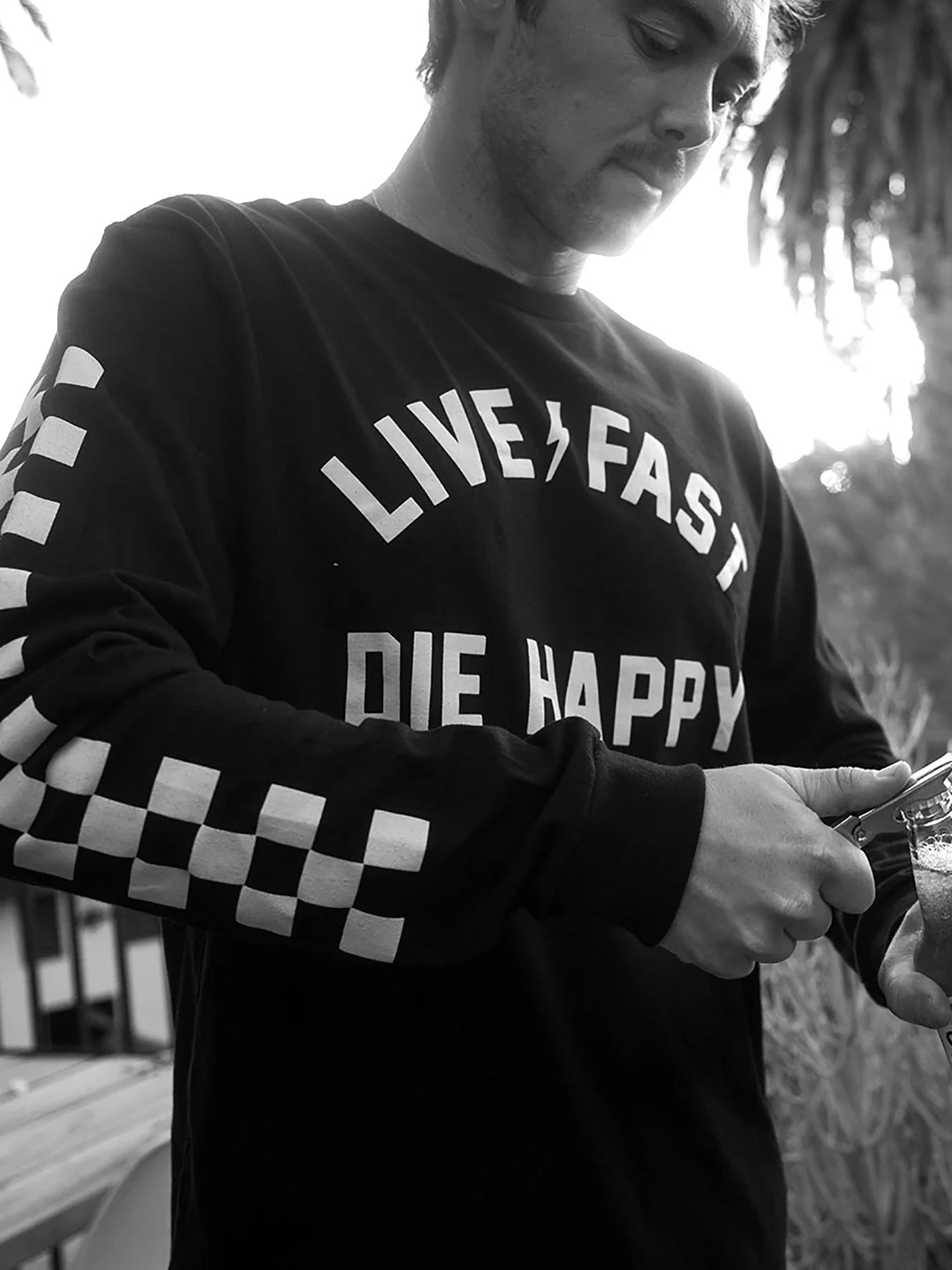 Fasthouse Men's Die Happy Long Sleeve T-shirt