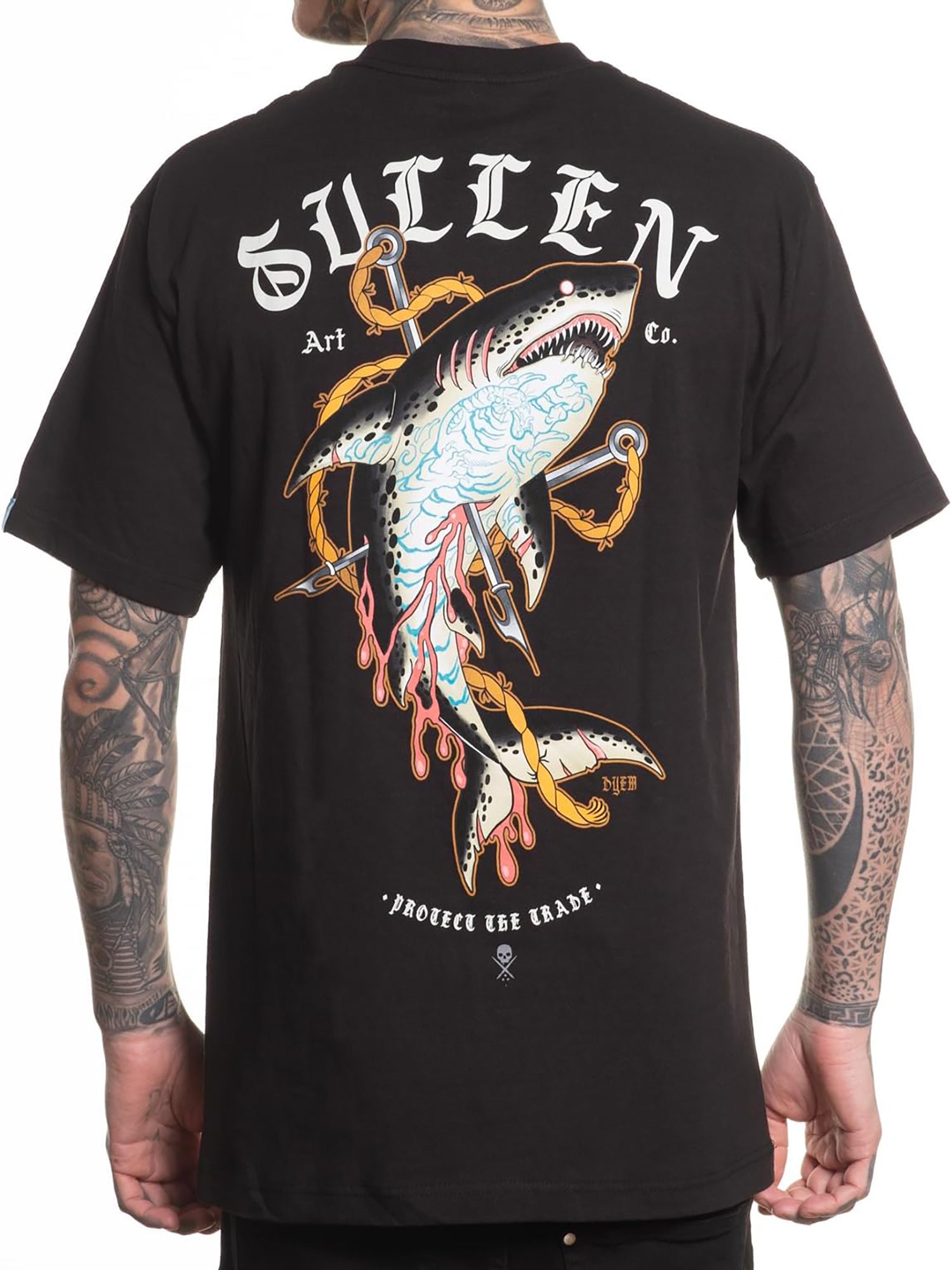 Sullen Men's Dyem Shark Standard T-shirt