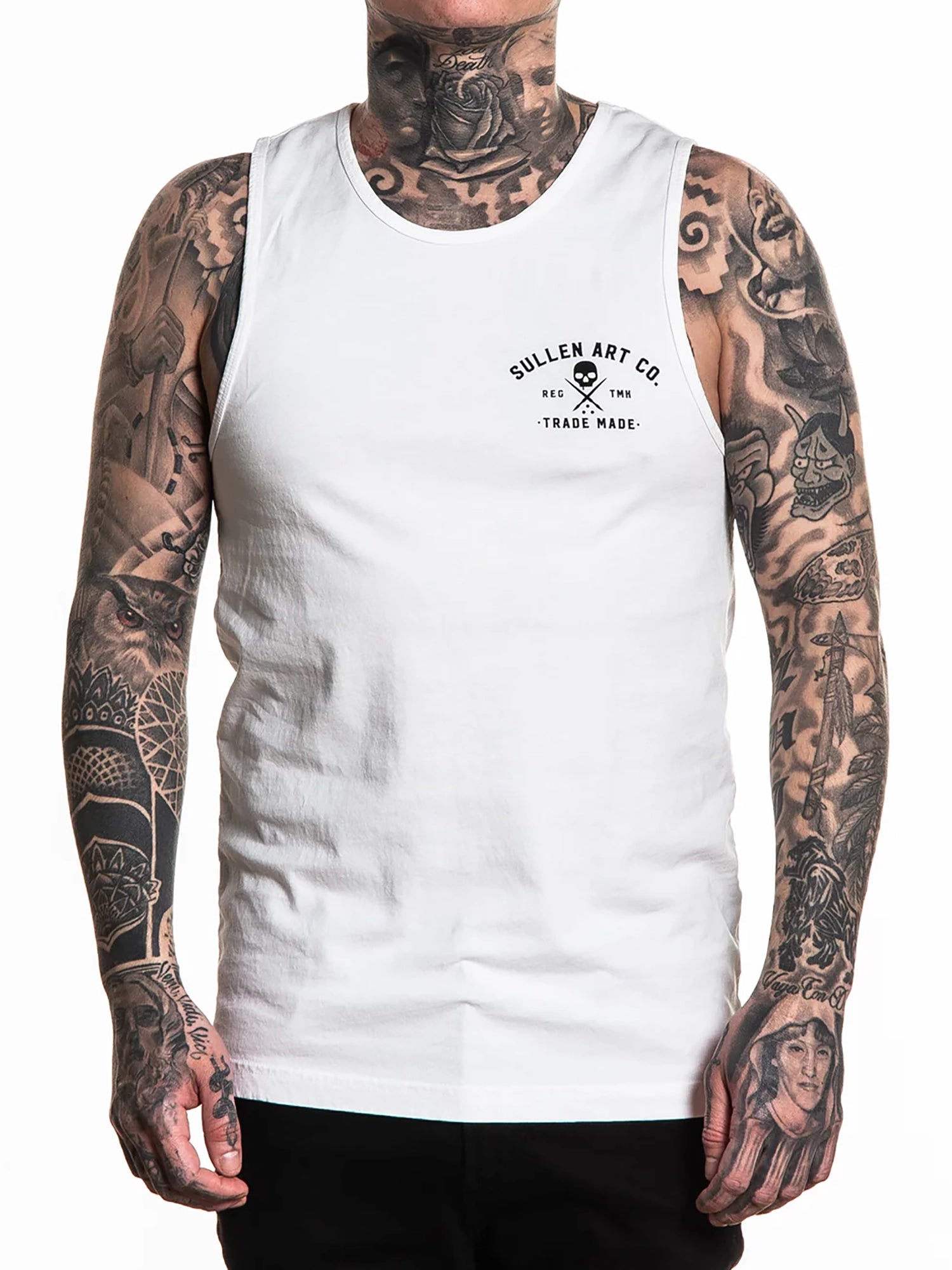 Sullen Men's Elemental Tank Top - White