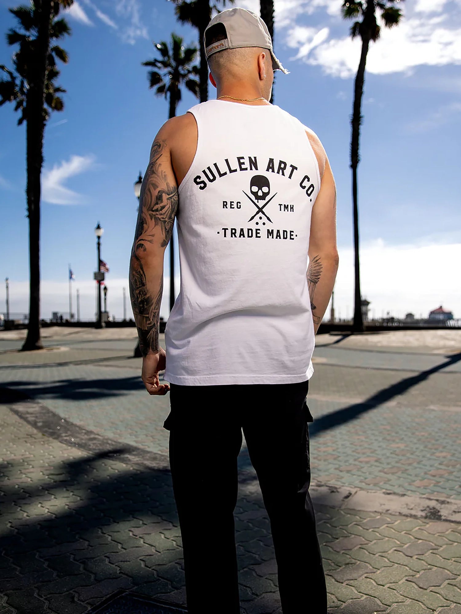 Sullen Men's Elemental Tank Top - White