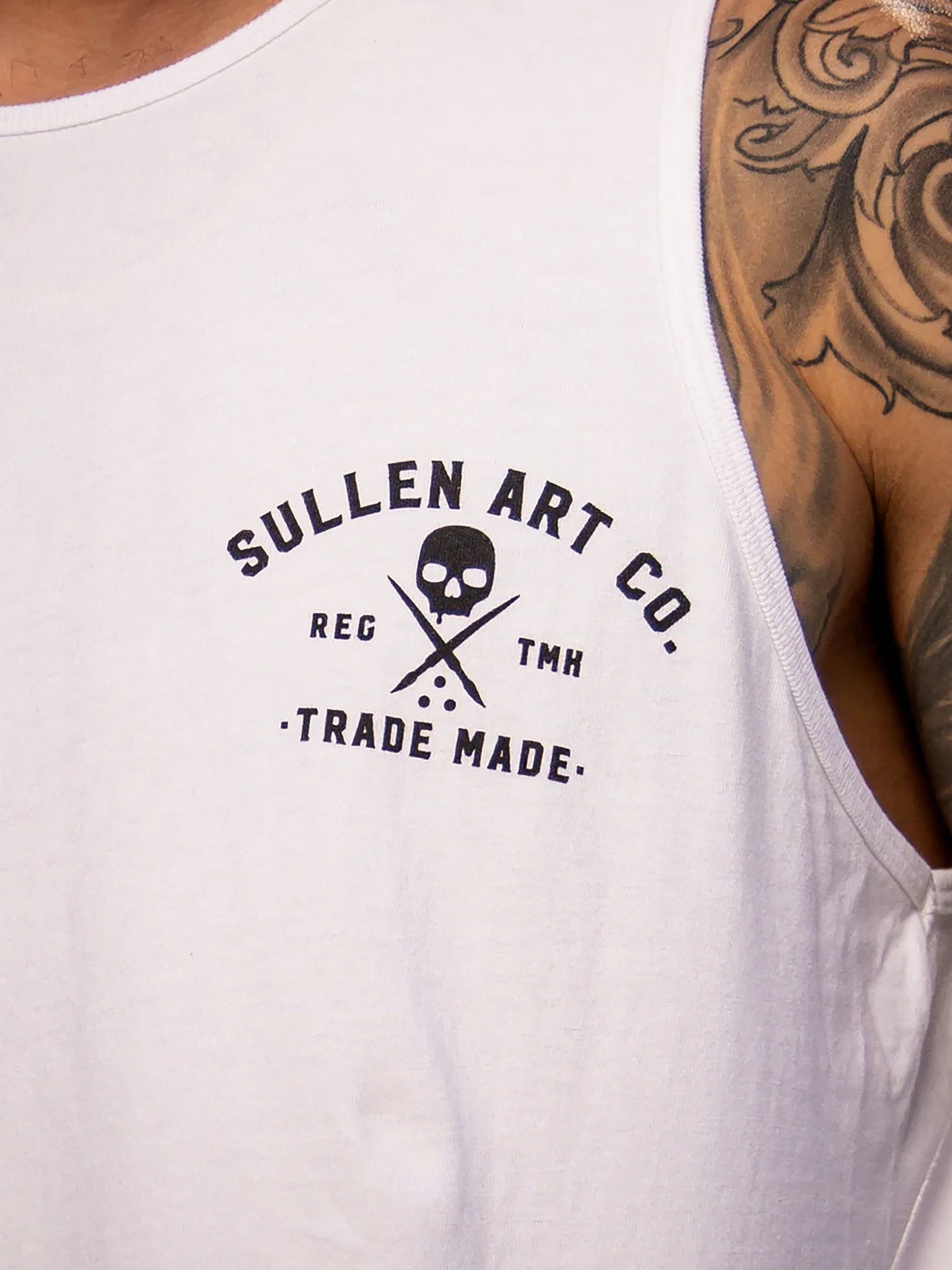 Sullen Men's Elemental Tank Top - White