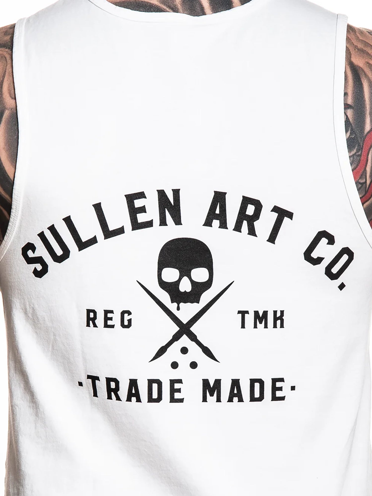 Sullen Men's Elemental Tank Top - White