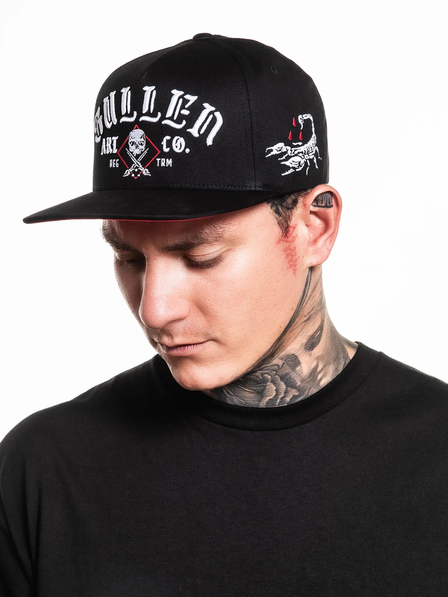 Sullen Men's Empire Snapback Hat - Black