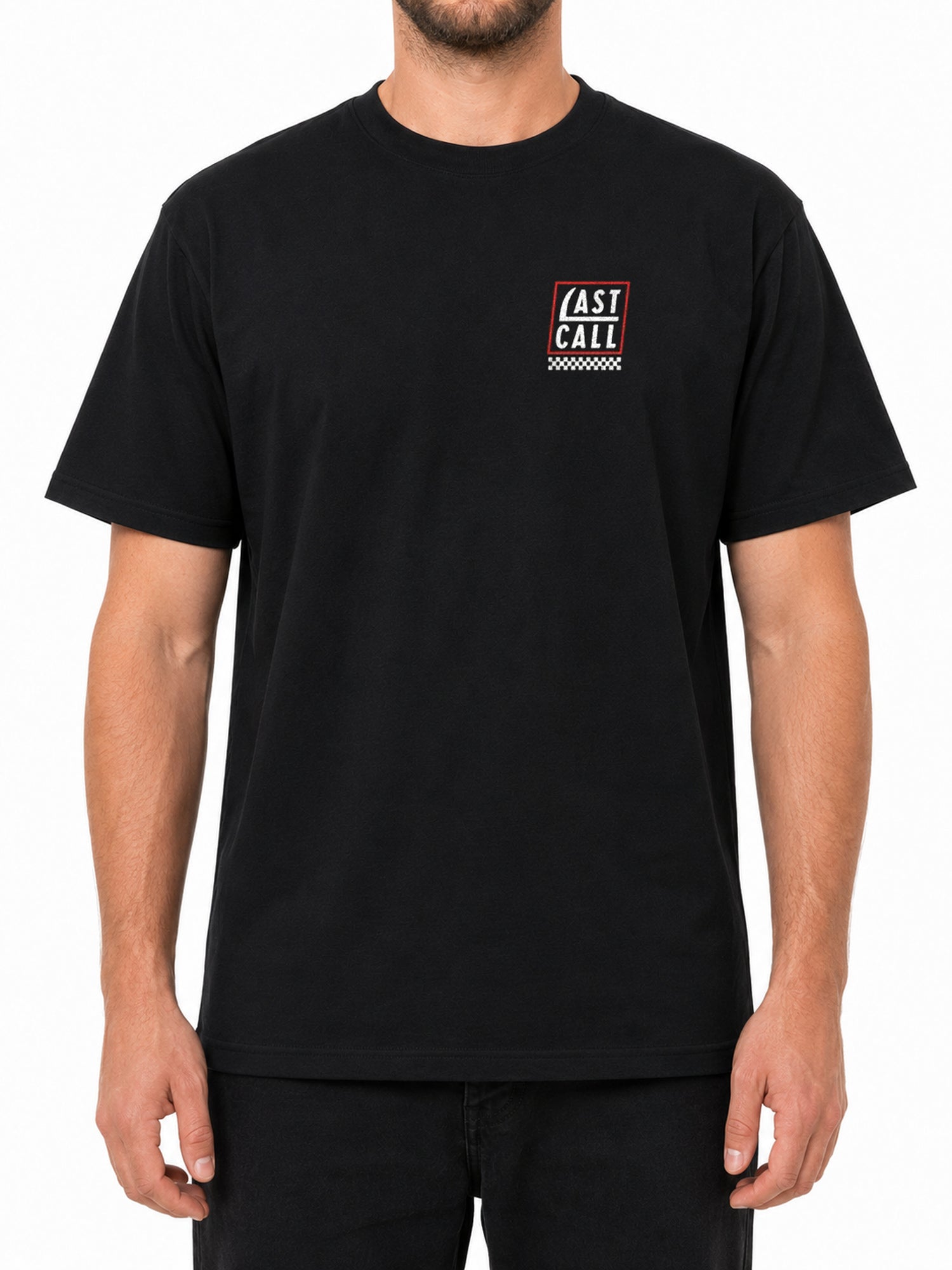 Last Call Co Men's Fast Lane Graphic T-shirt - Black
