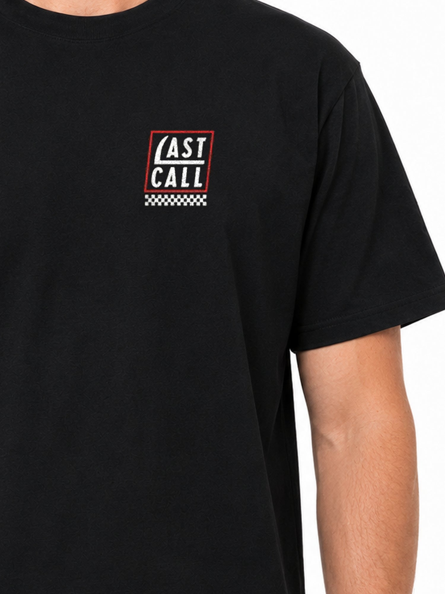 Last Call Co Men's Fast Lane Graphic T-shirt - Black