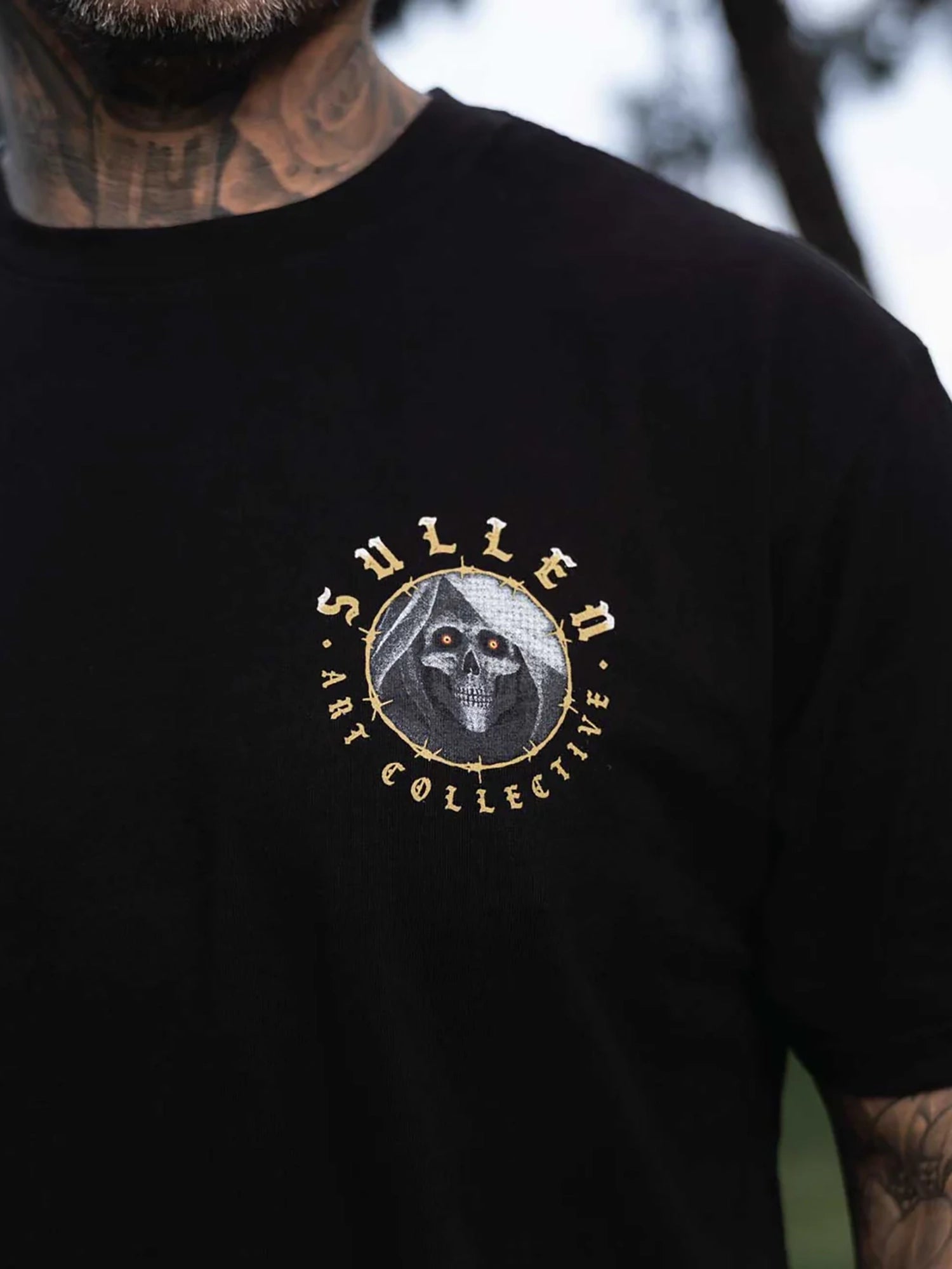 Sullen Men's Ghost Reaper Premium T-shirt