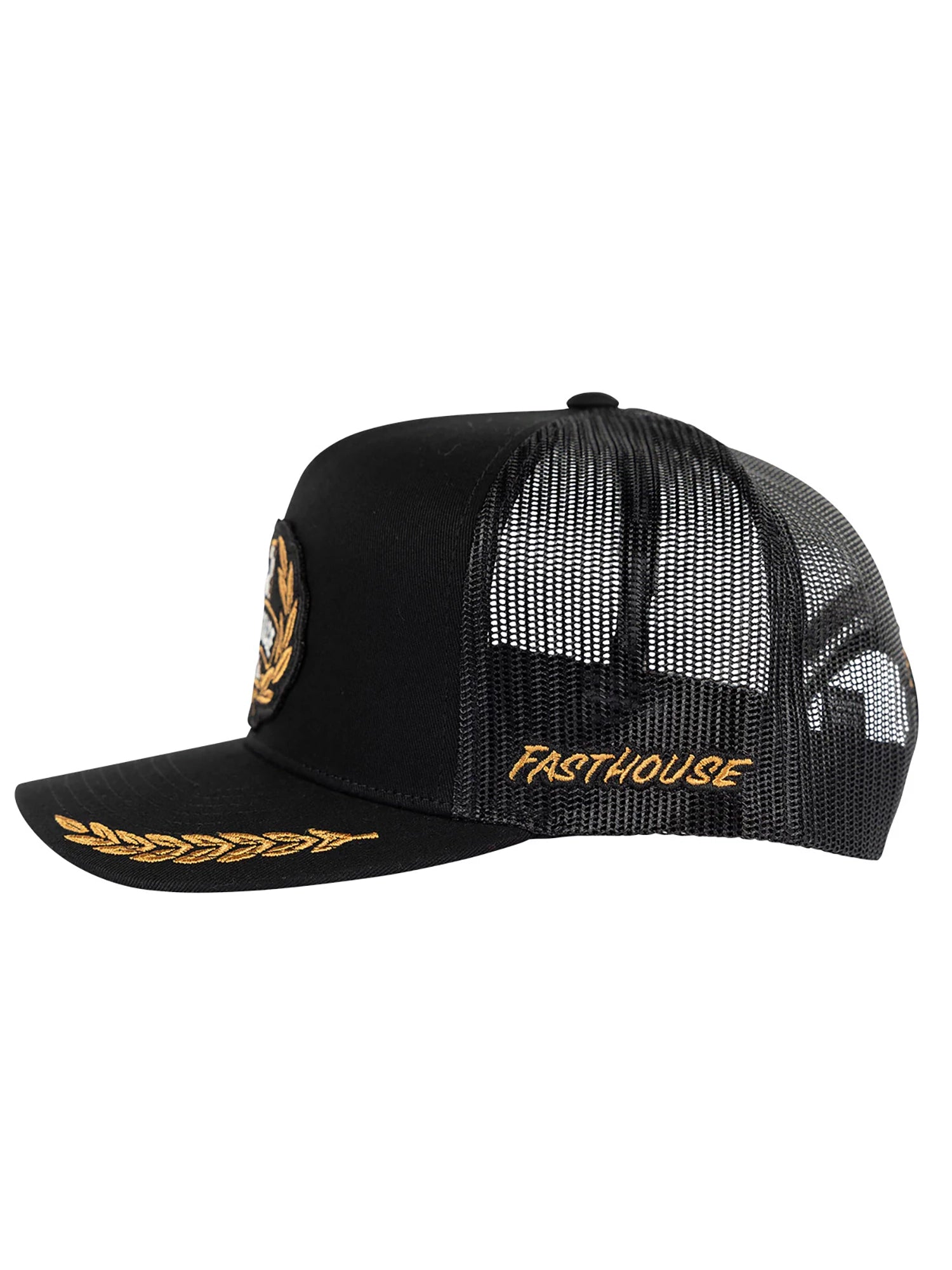 Fasthouse Men's Heroes Snapback Hat - Black