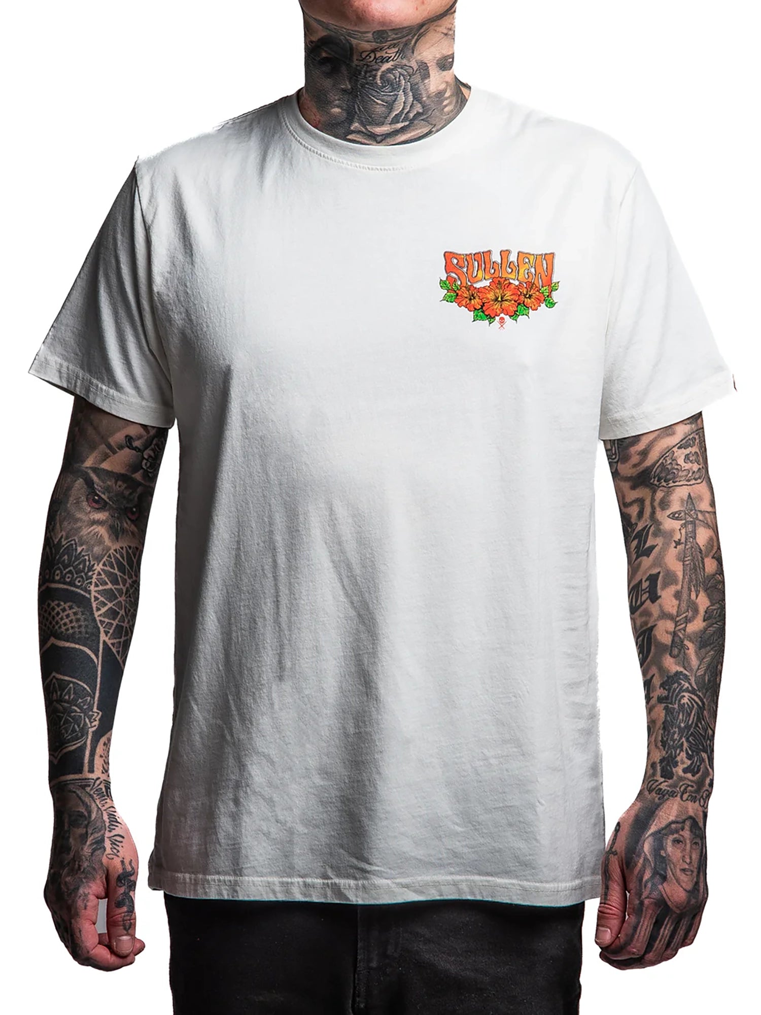Sullen Men's La Vida Aloha Premium Tee - Antique White by Sullen